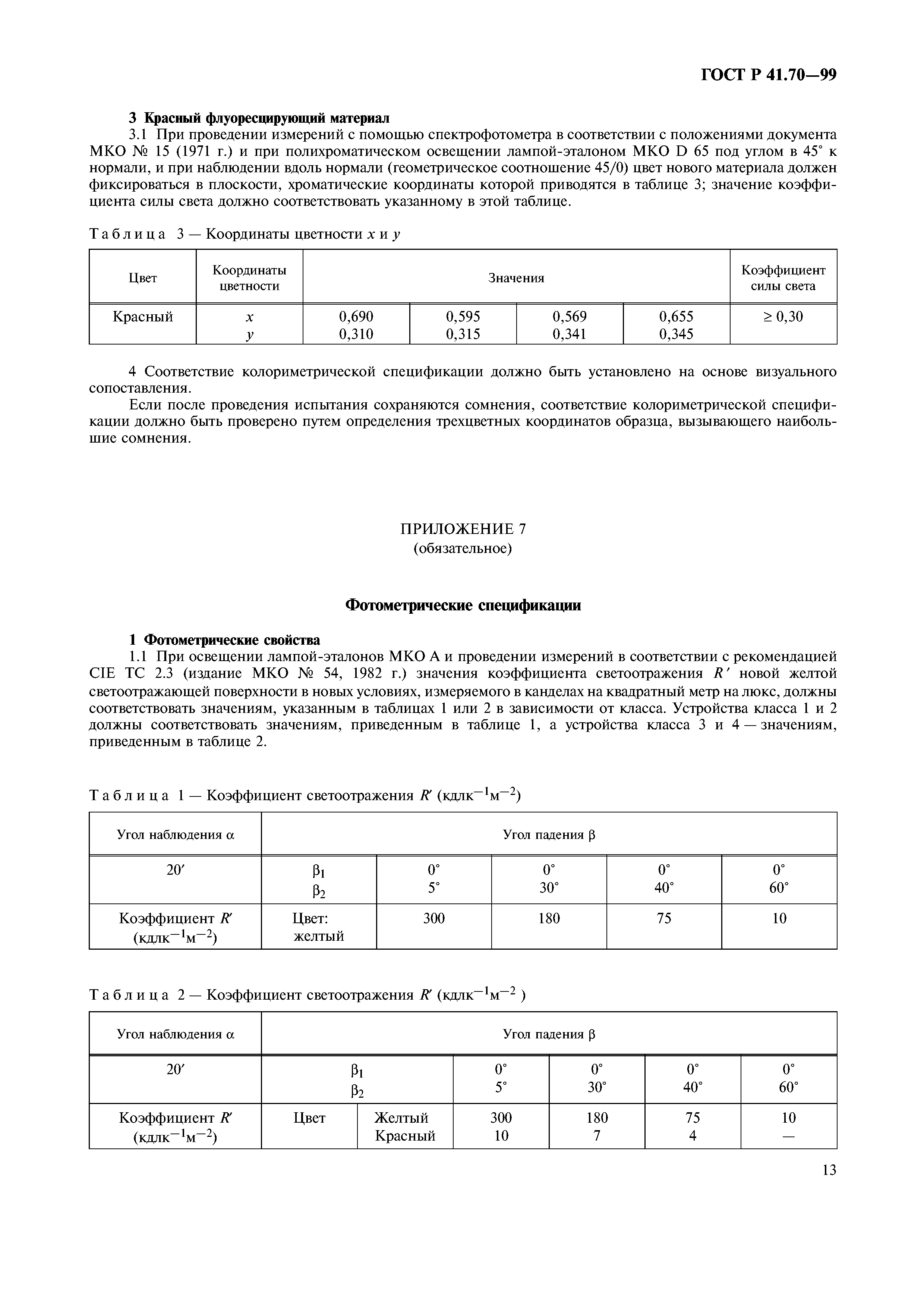 ГОСТ Р 41.70-99