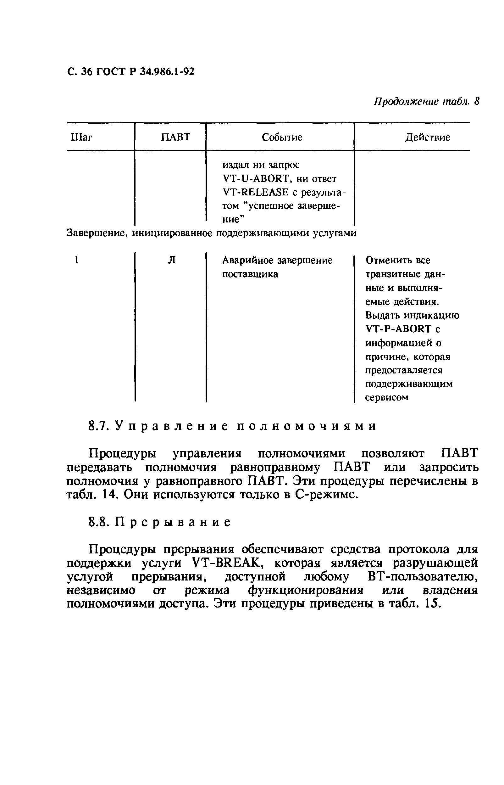 ГОСТ Р 34.986.1-92