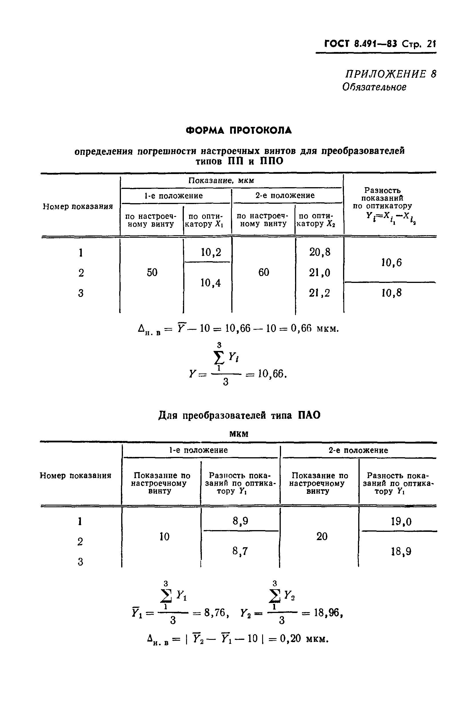 ГОСТ 8.491-83