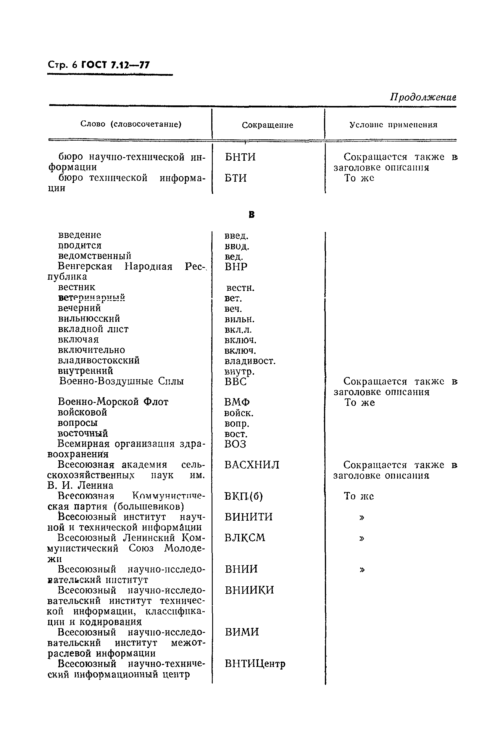 ГОСТ 7.12-77