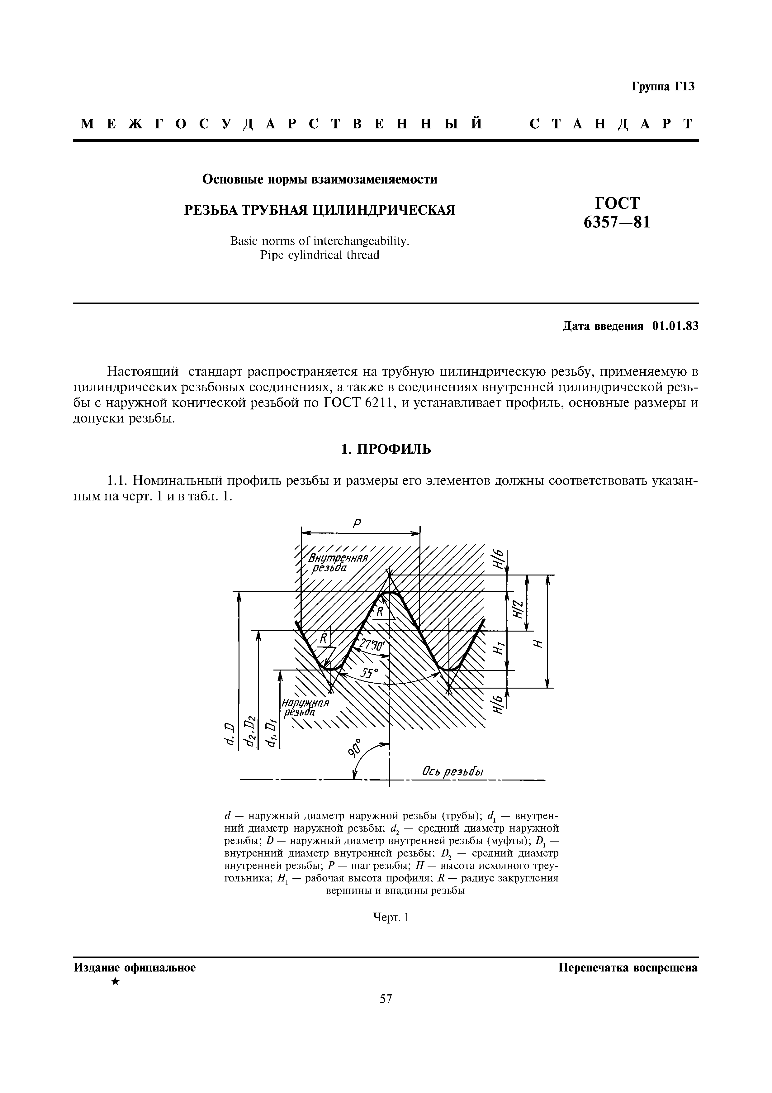 ГОСТ 6357-81