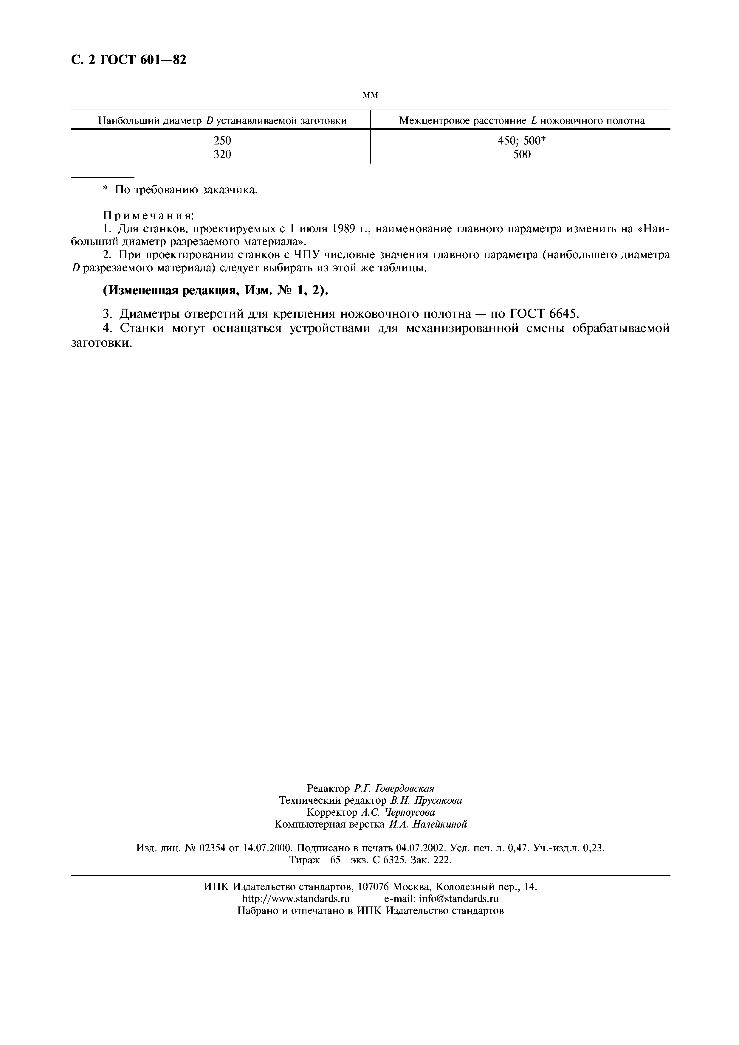 ГОСТ 601-82