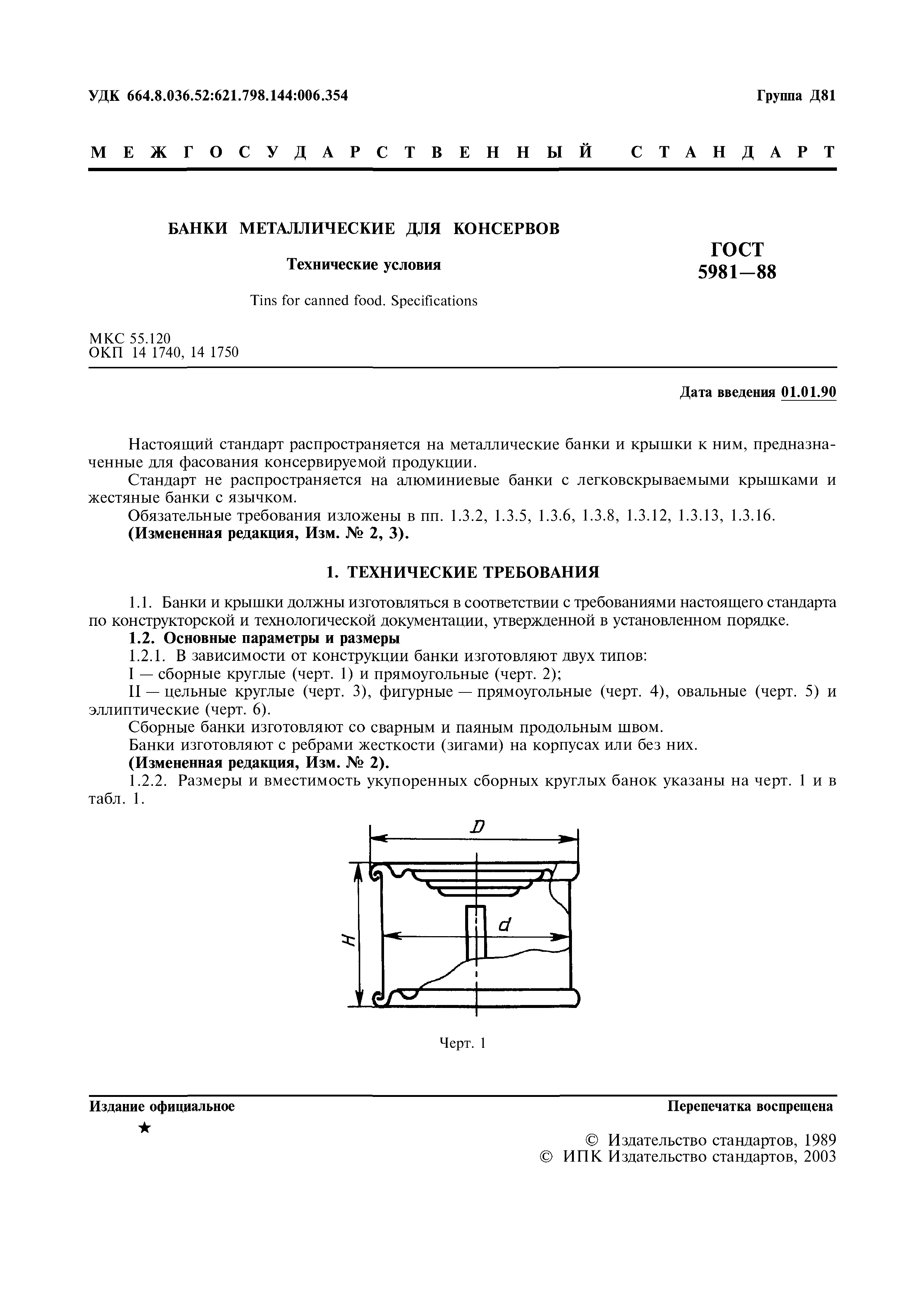 ГОСТ 5981-88