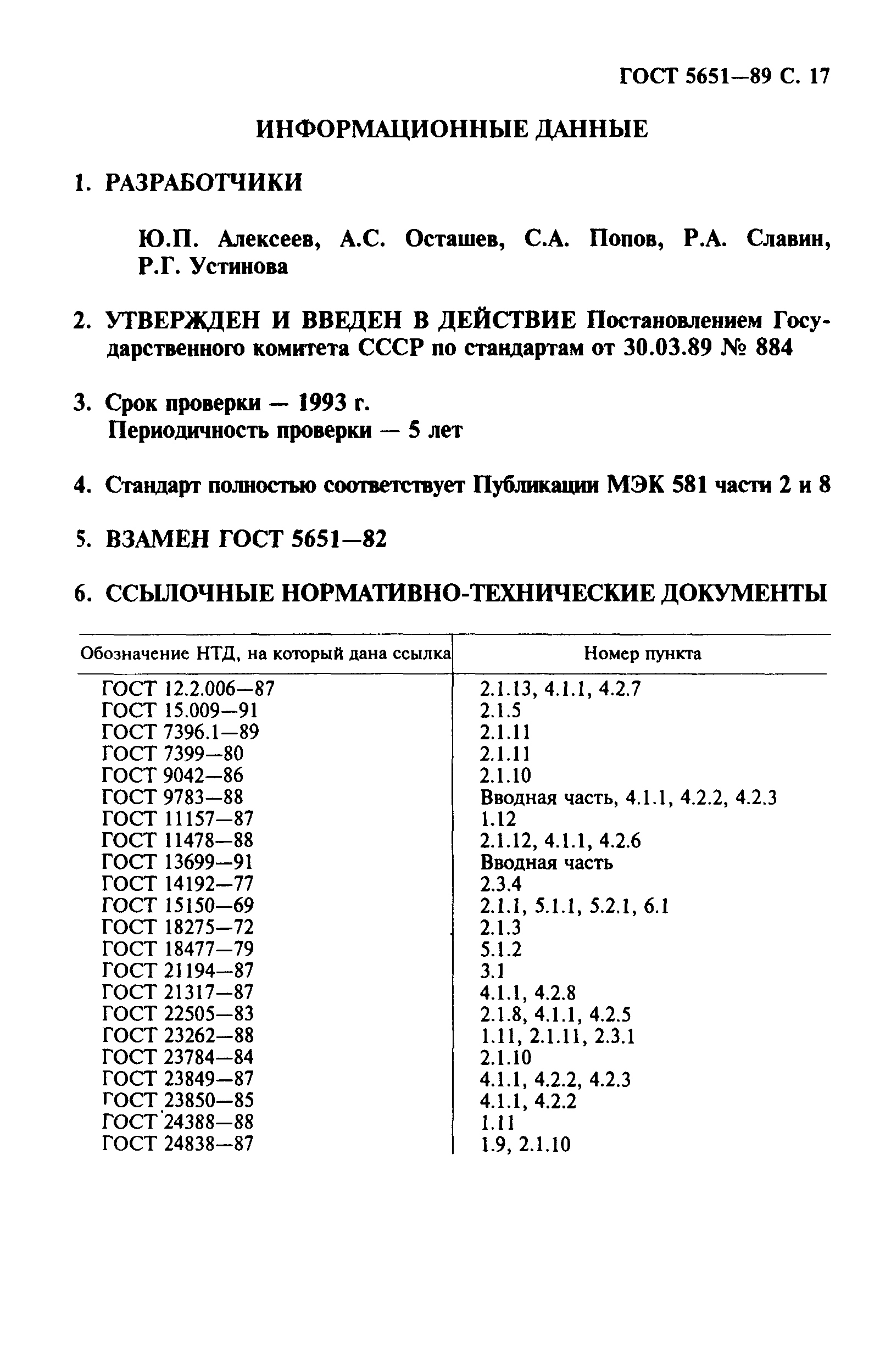 ГОСТ 5651-89