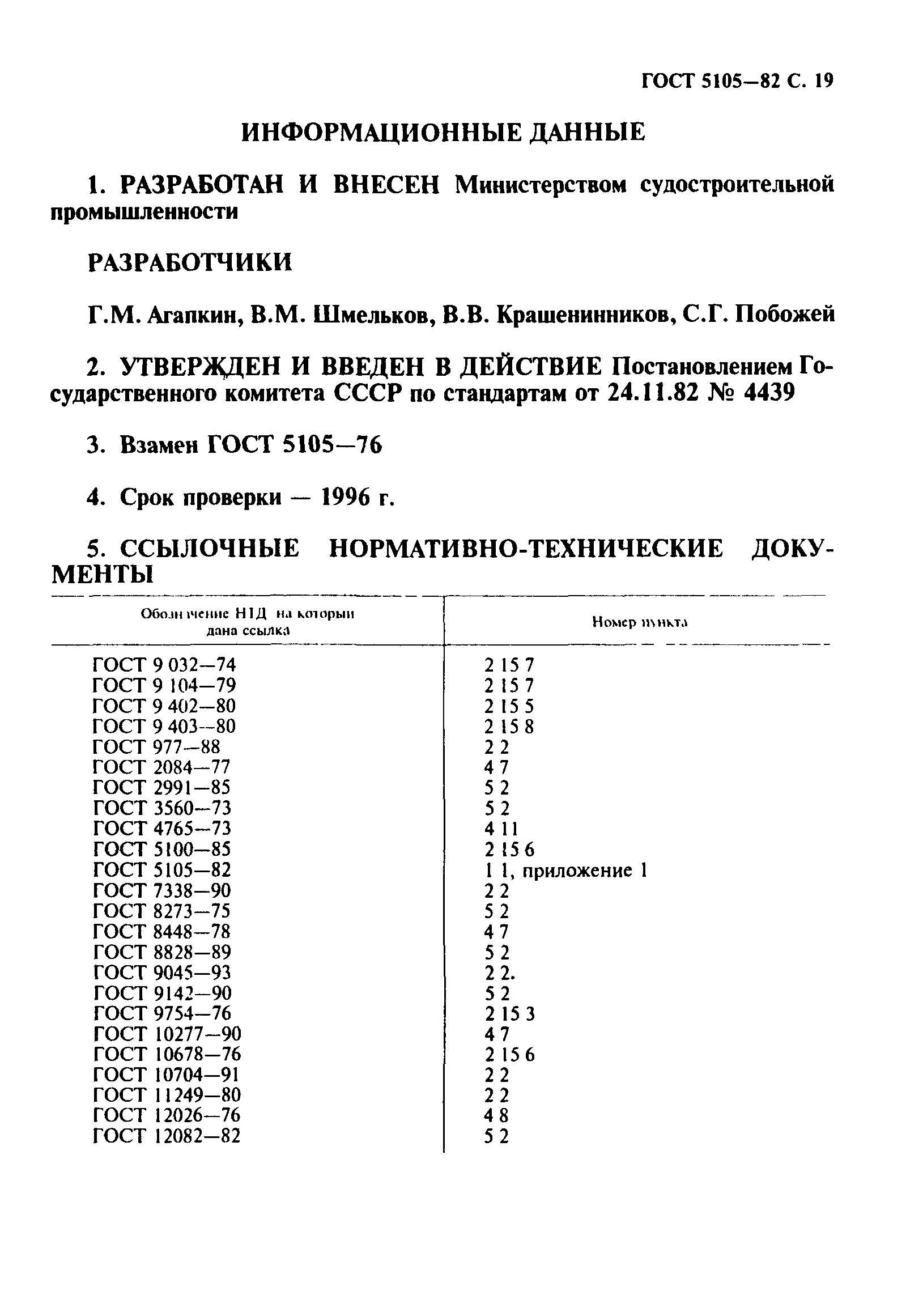 ГОСТ 5105-82