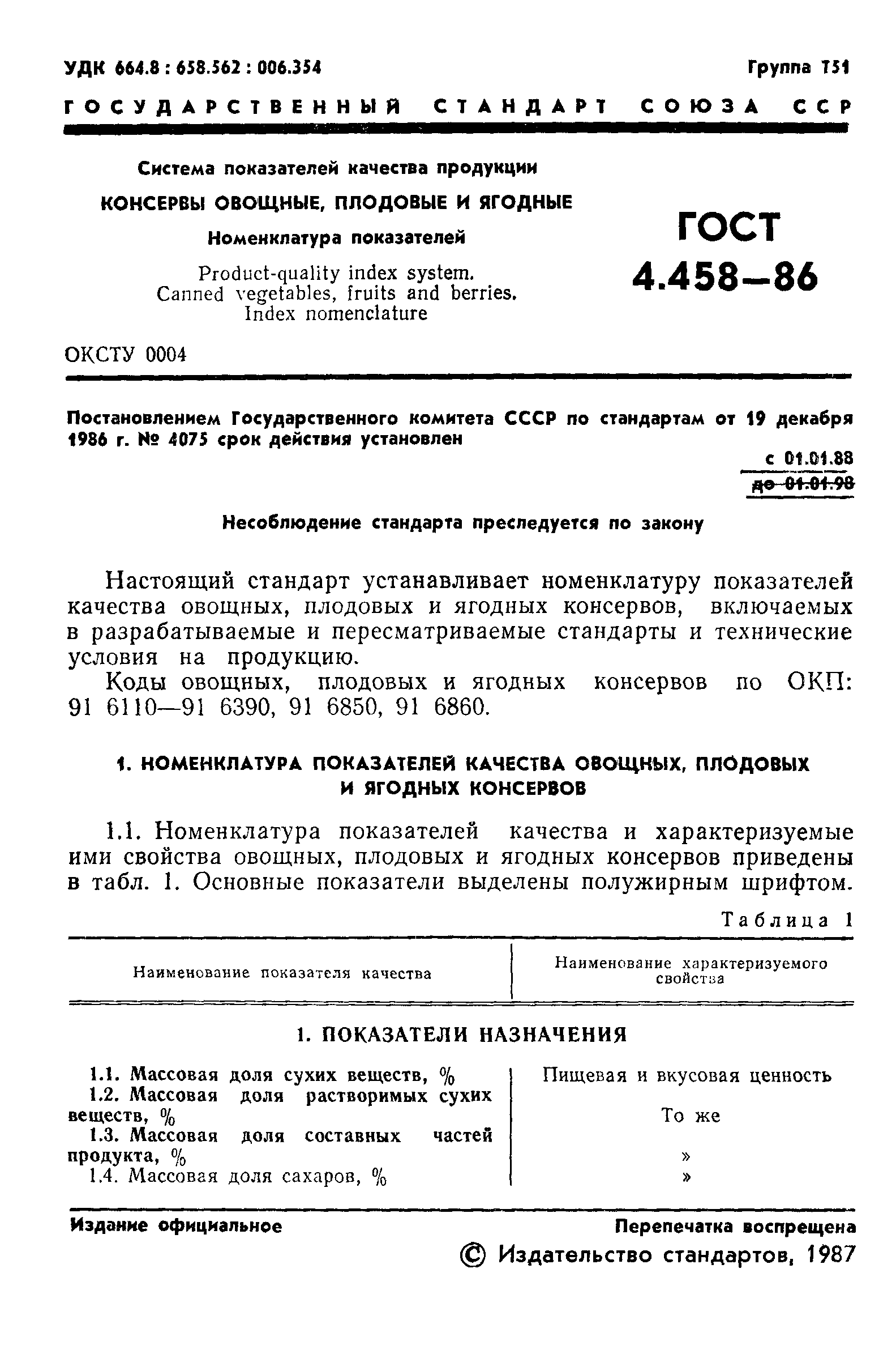 ГОСТ 4.458-86