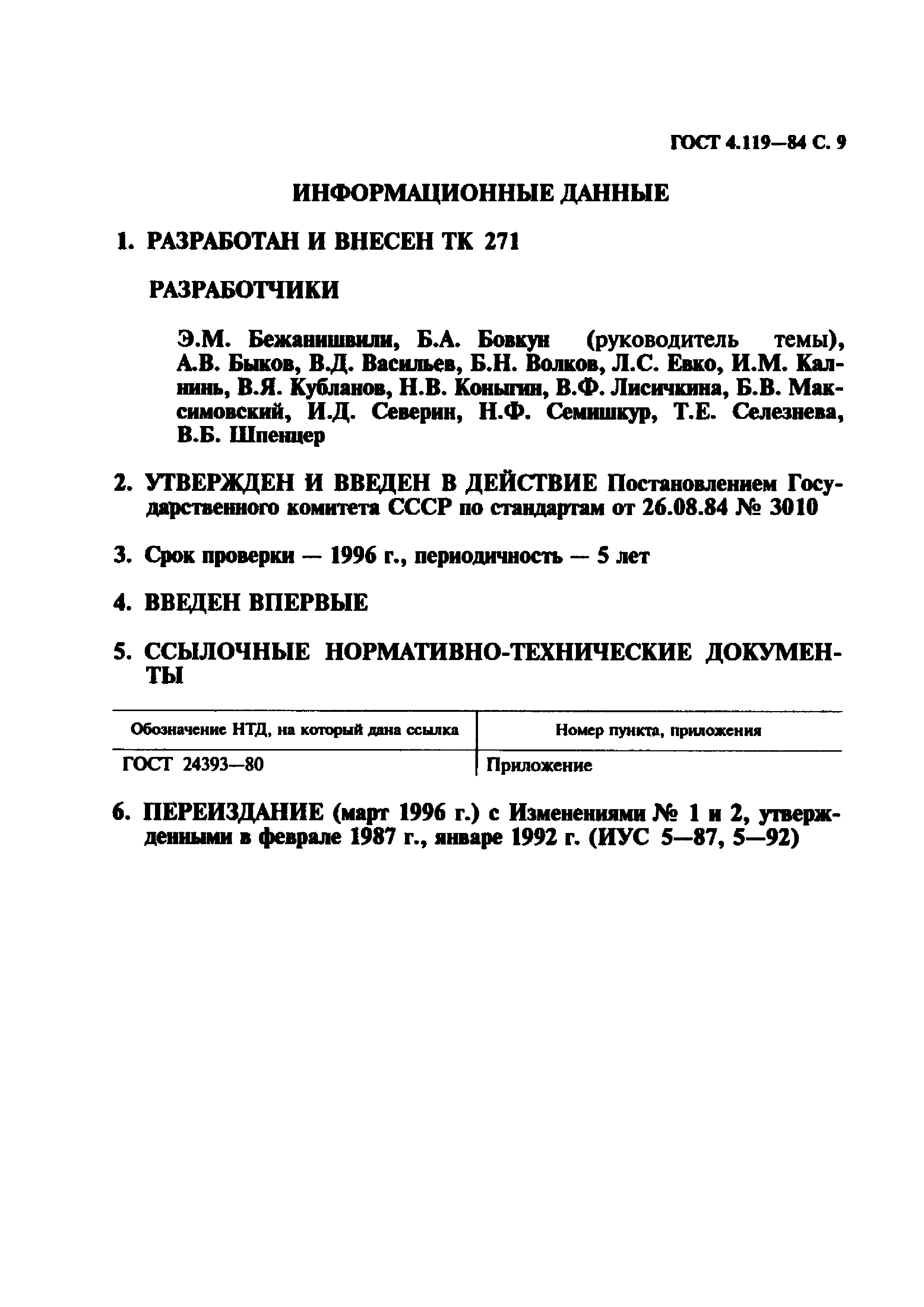 ГОСТ 4.119-84