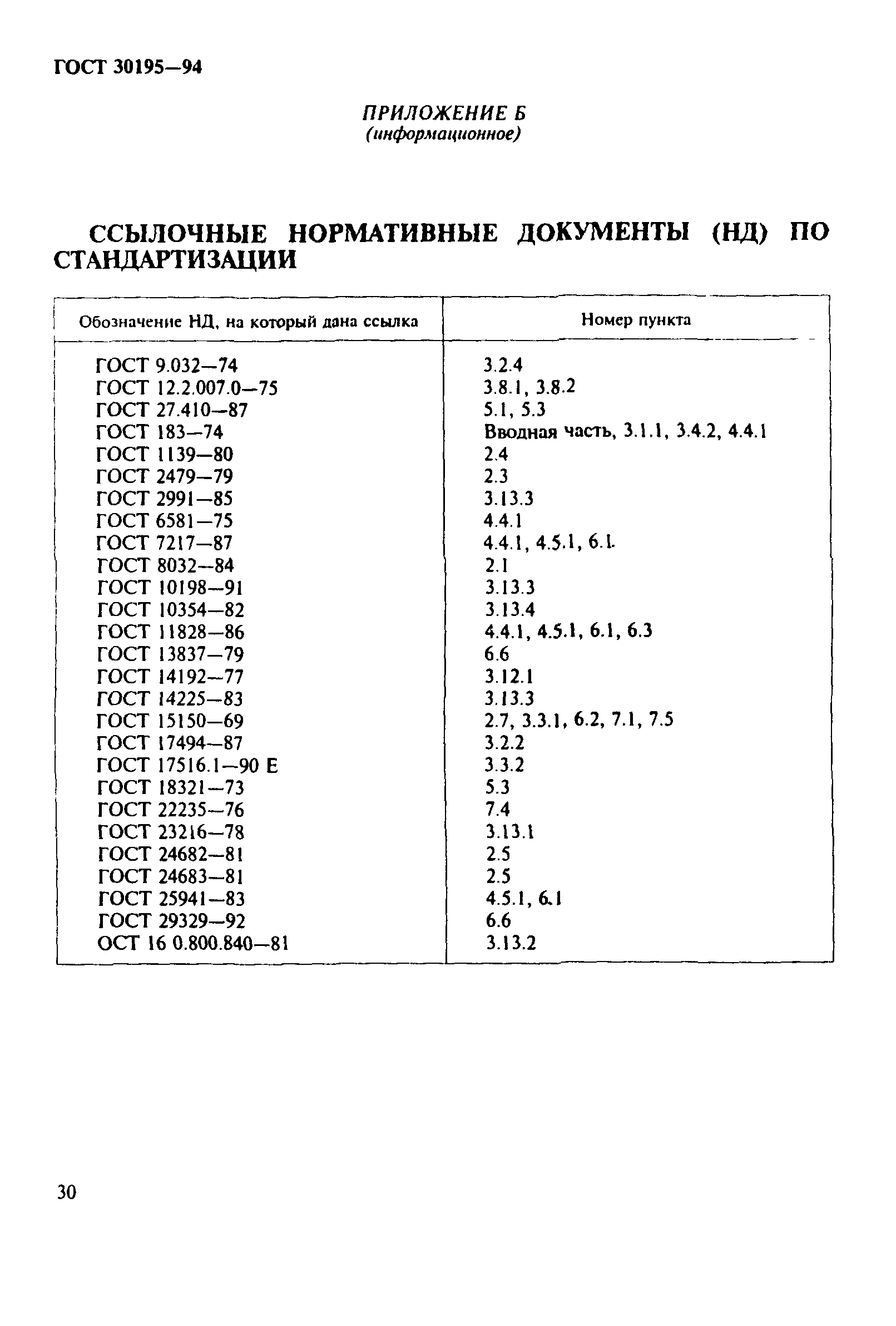 ГОСТ 30195-94