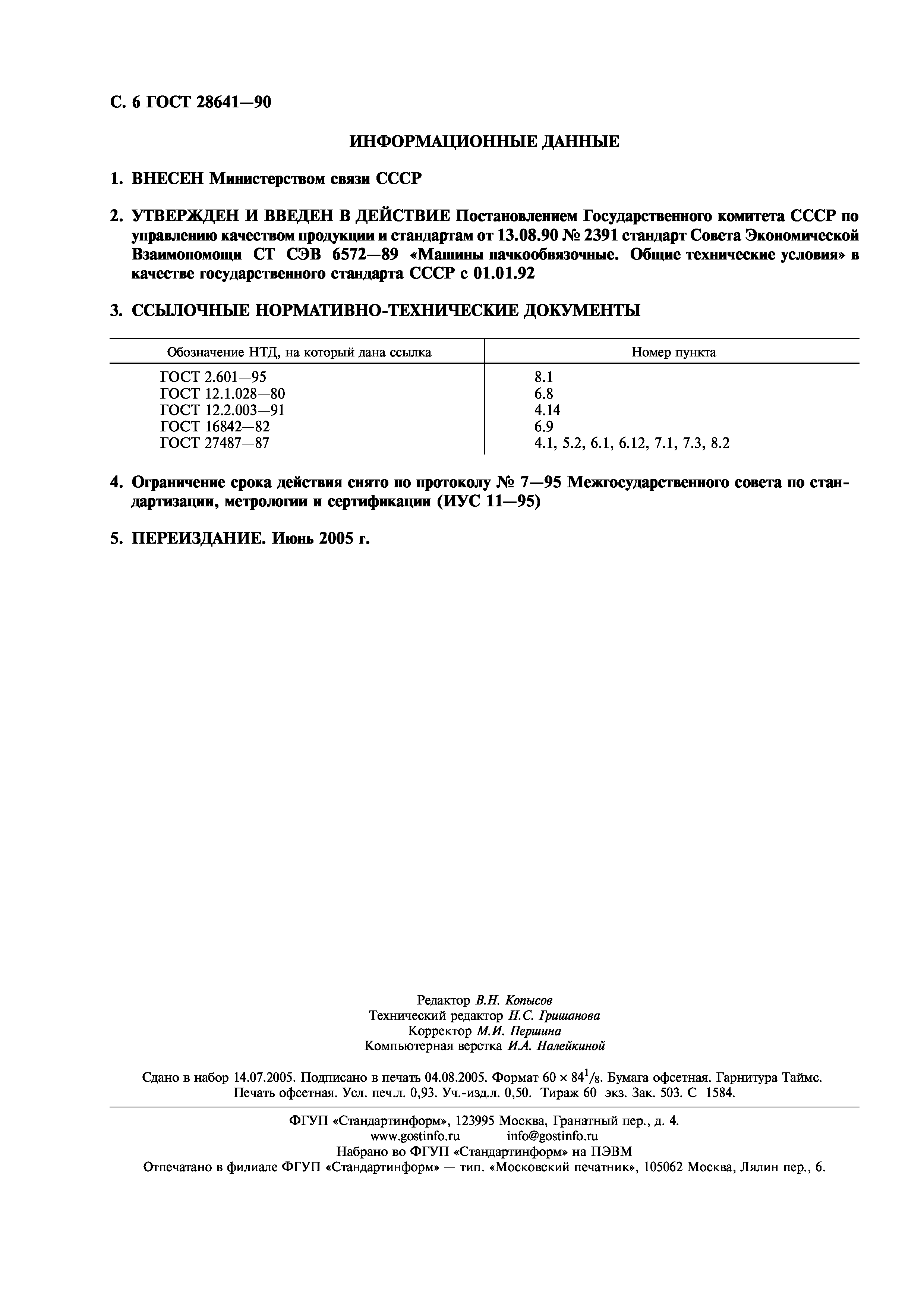 ГОСТ 28641-90