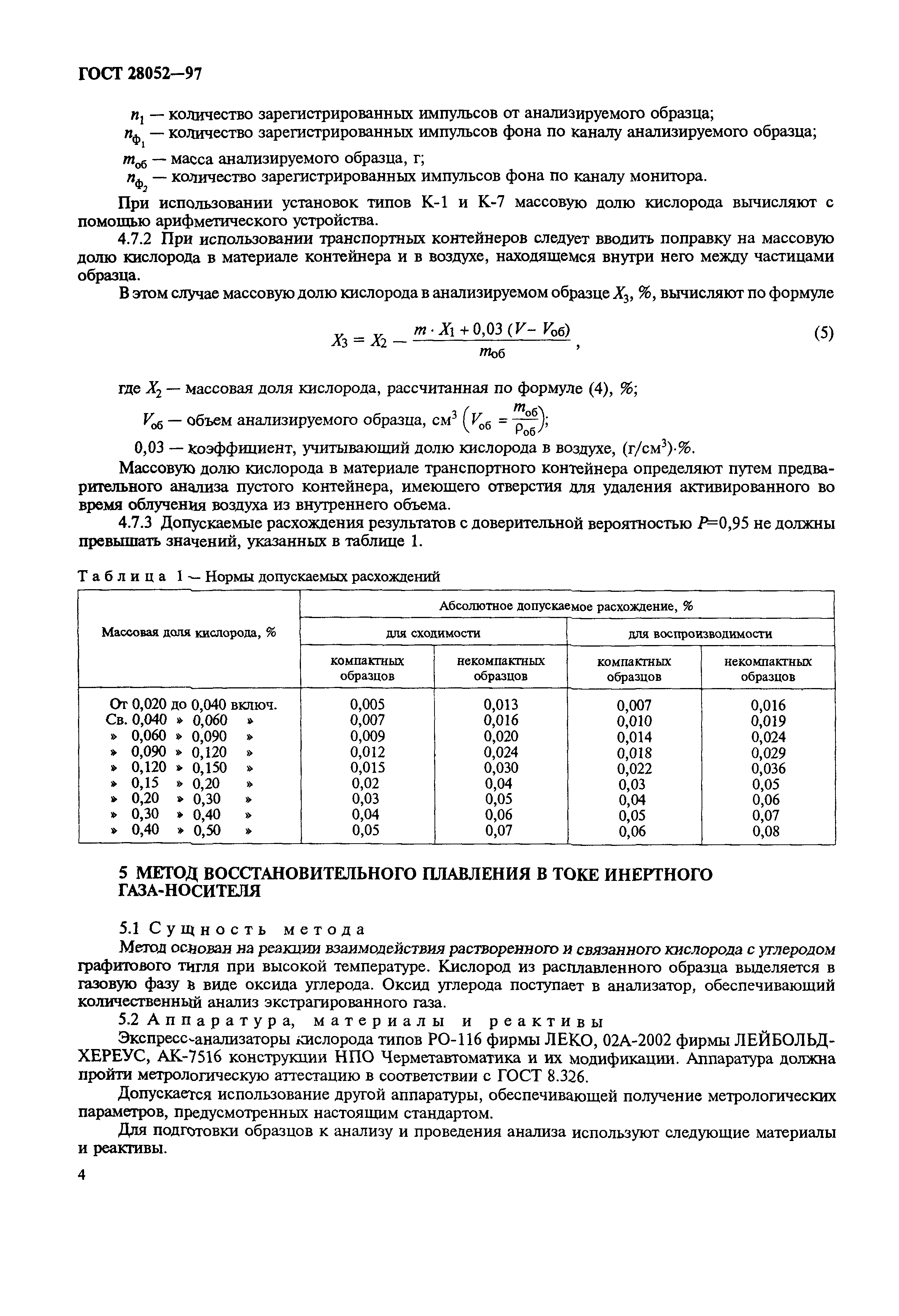 ГОСТ 28052-97