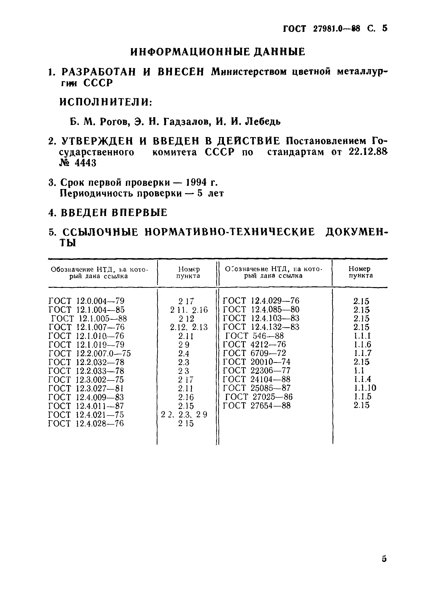 ГОСТ 27981.0-88