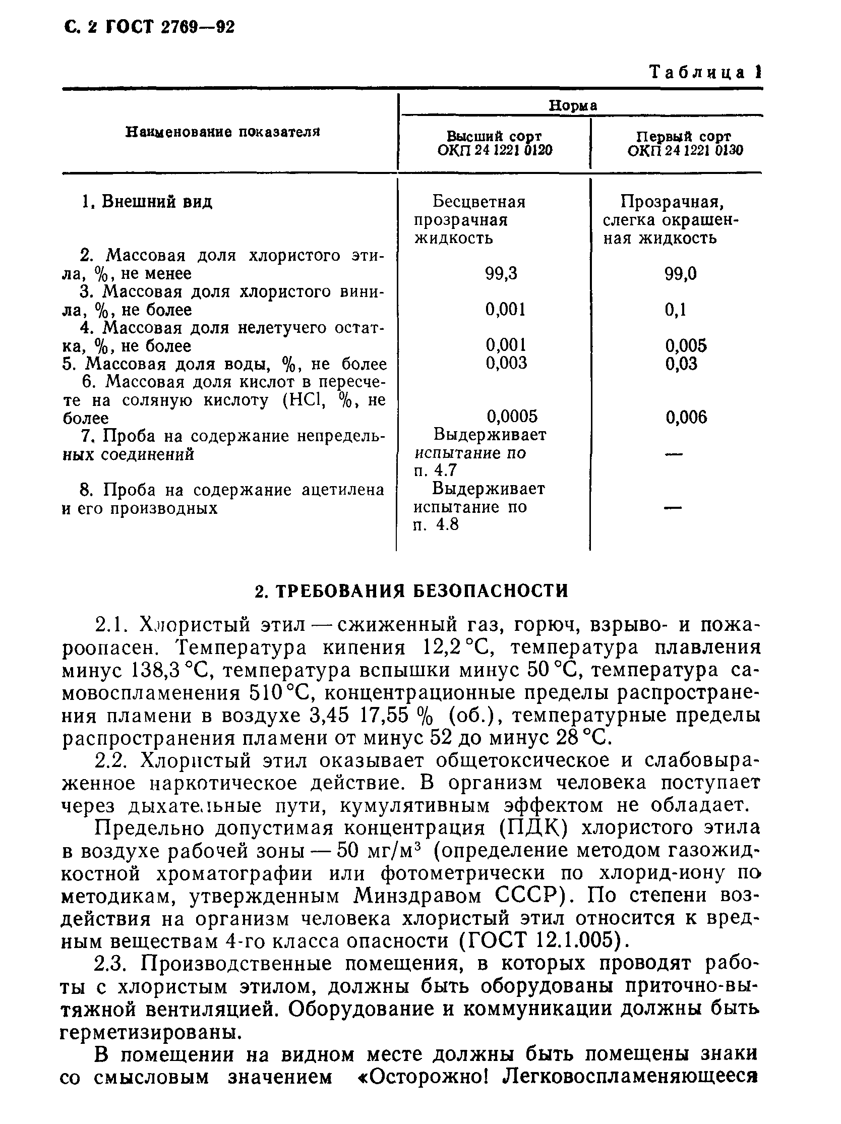 ГОСТ 2769-92