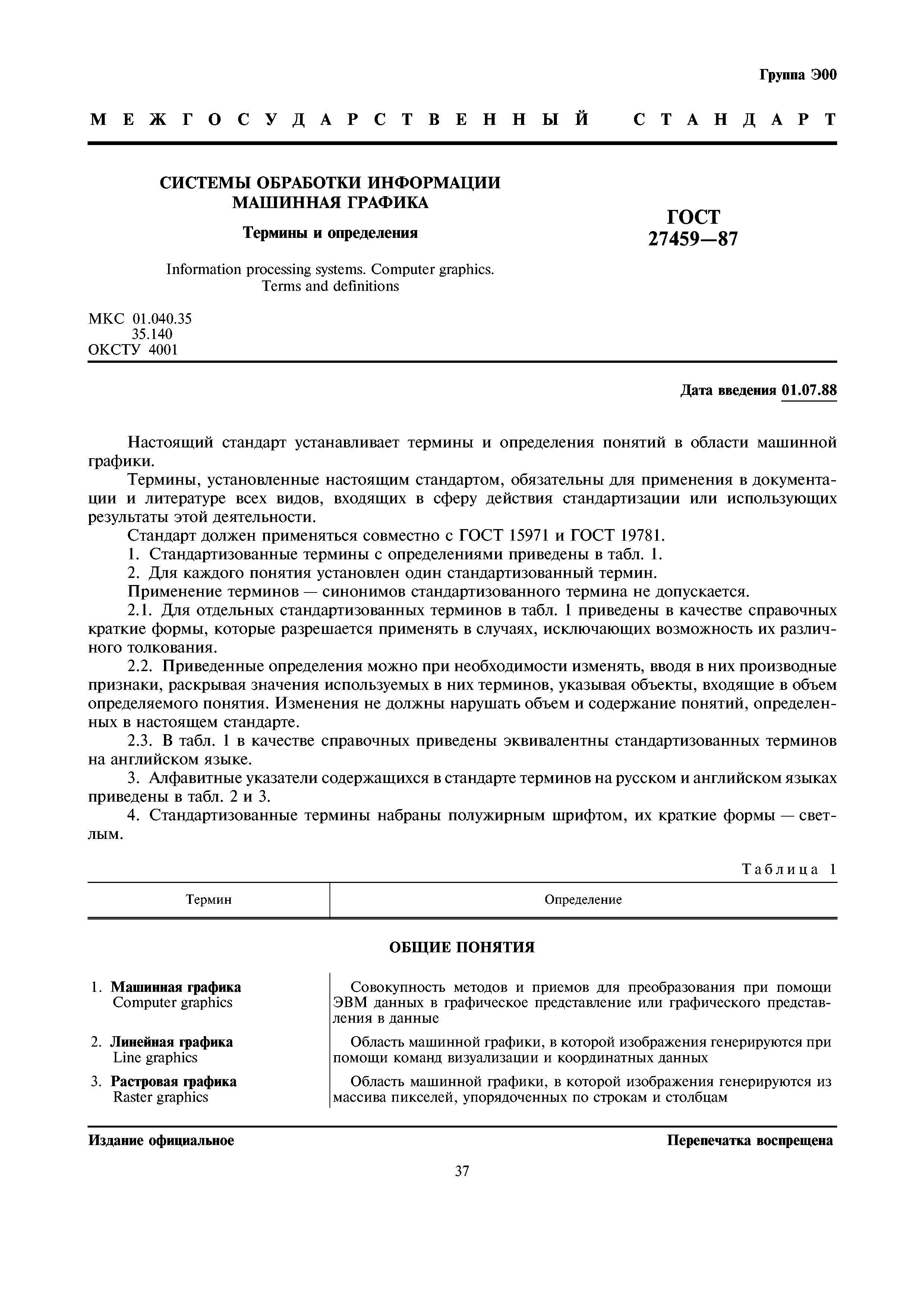 ГОСТ 27459-87
