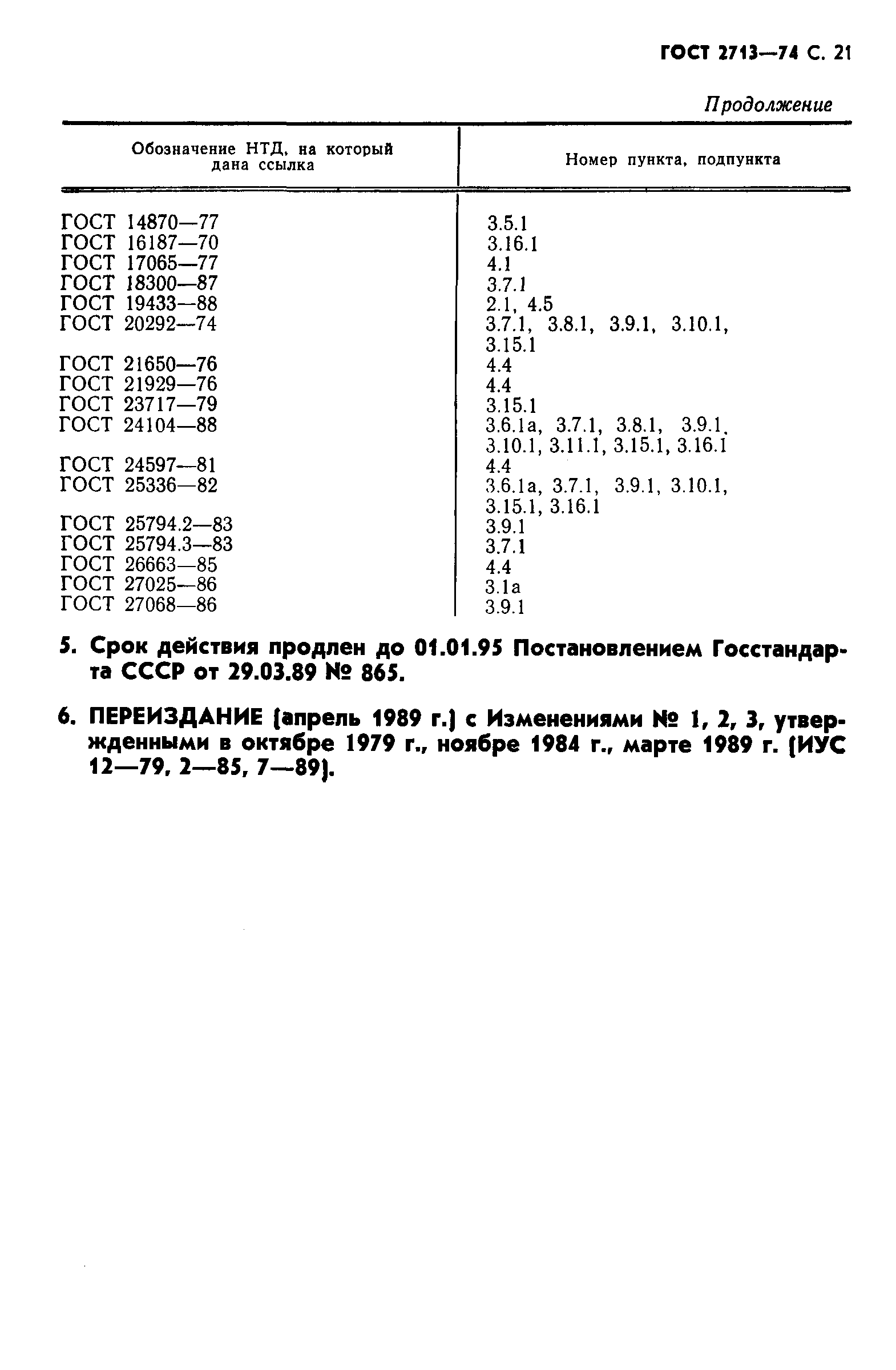 ГОСТ 2713-74