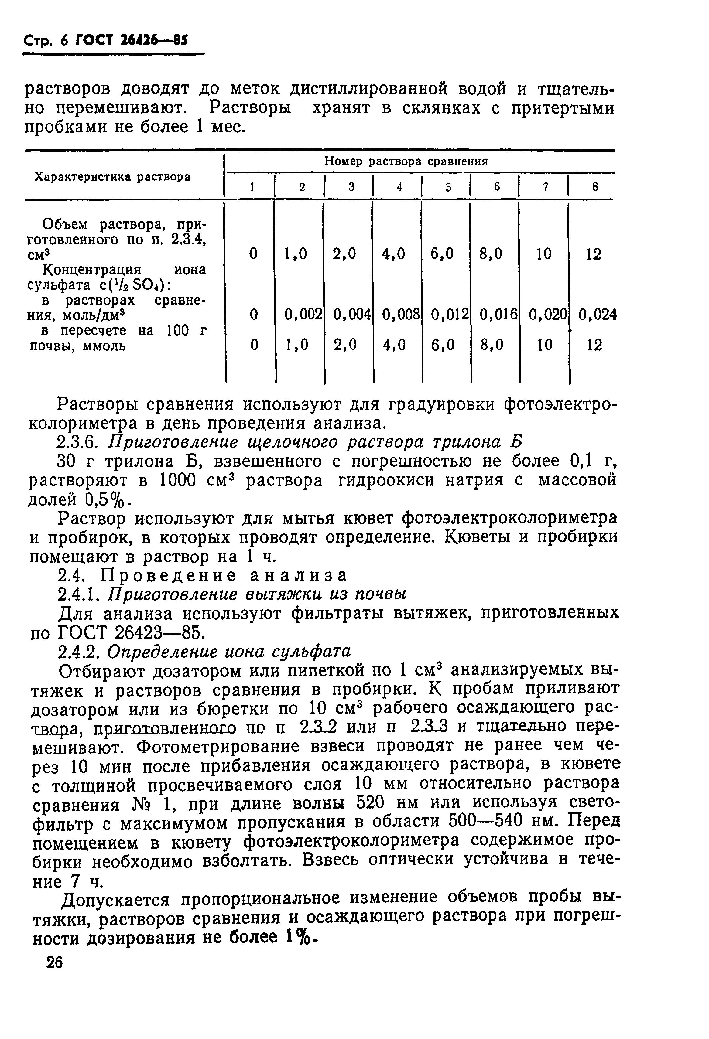 ГОСТ 26426-85