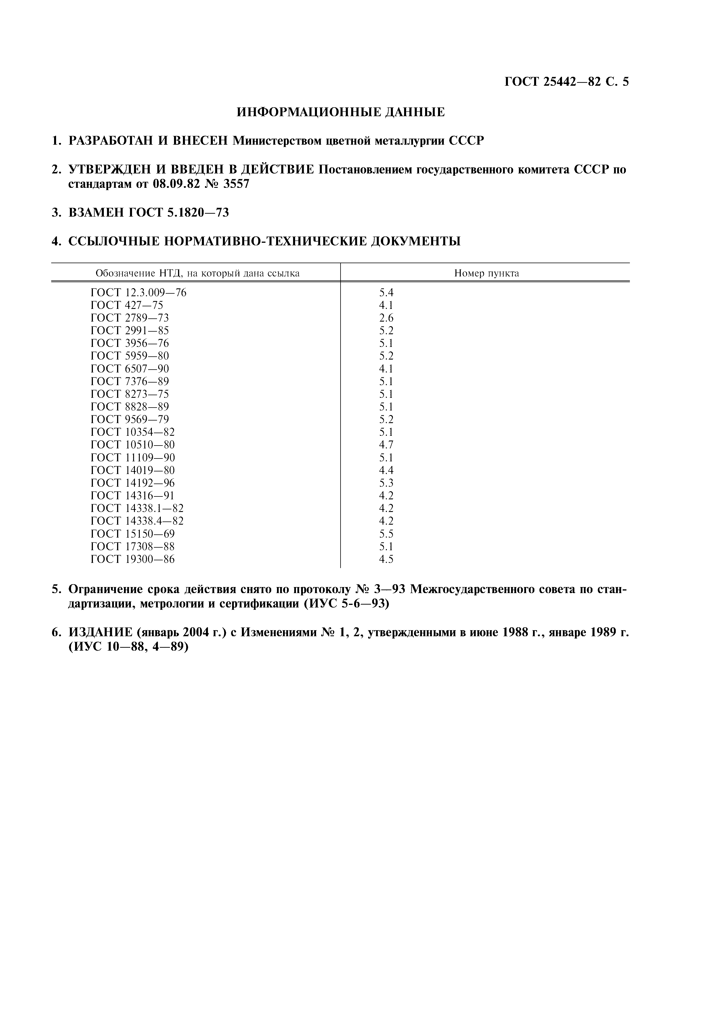 ГОСТ 25442-82