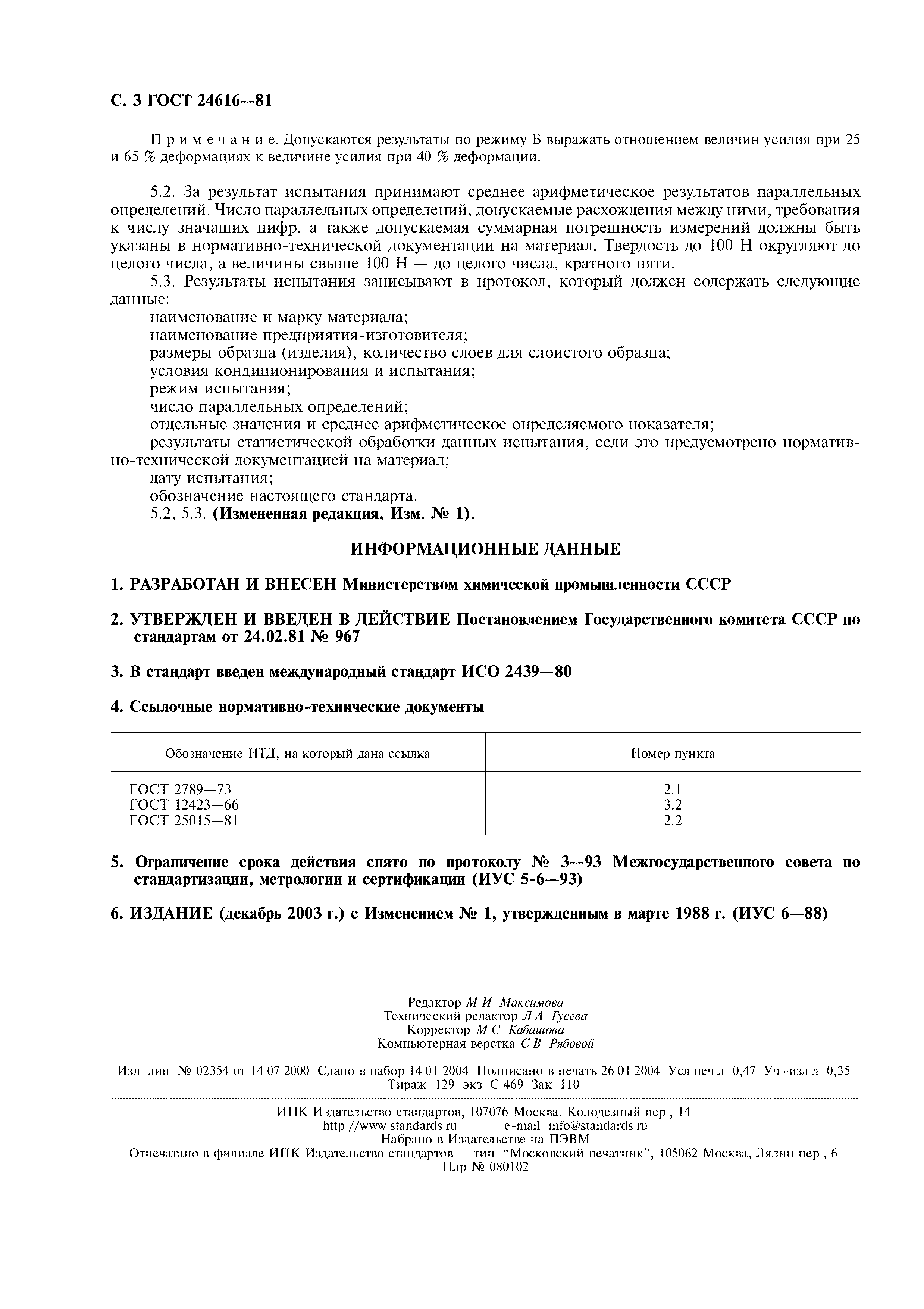 ГОСТ 24616-81