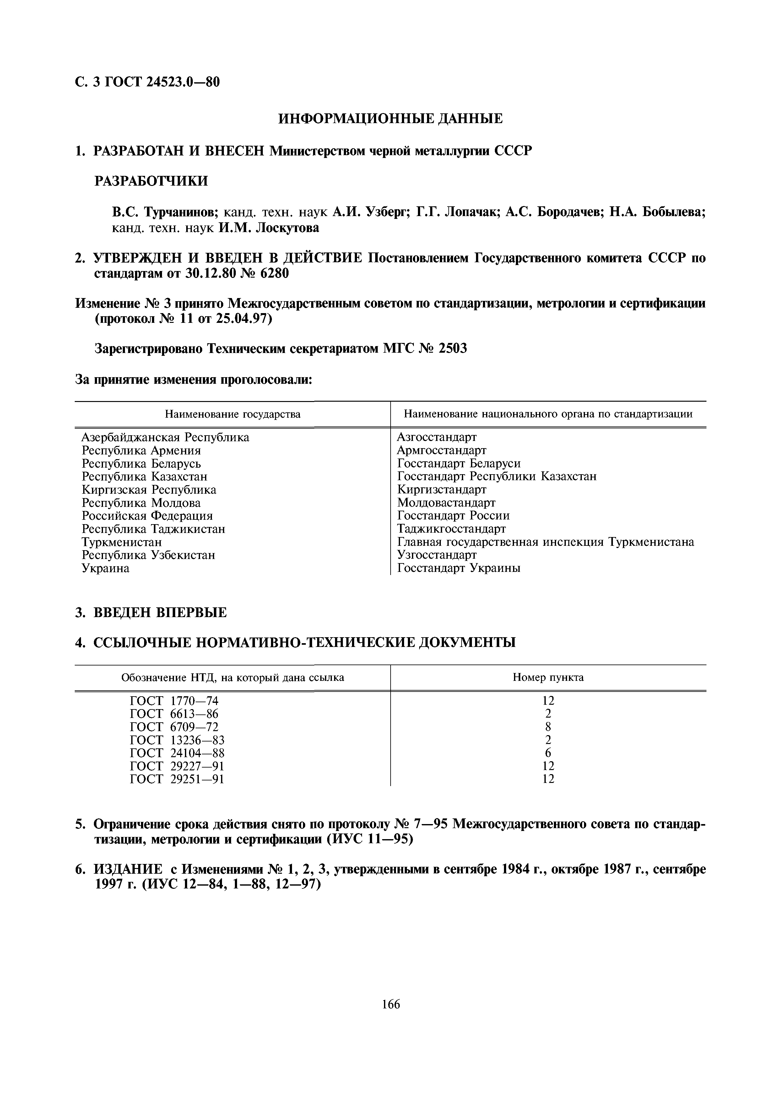 ГОСТ 24523.0-80