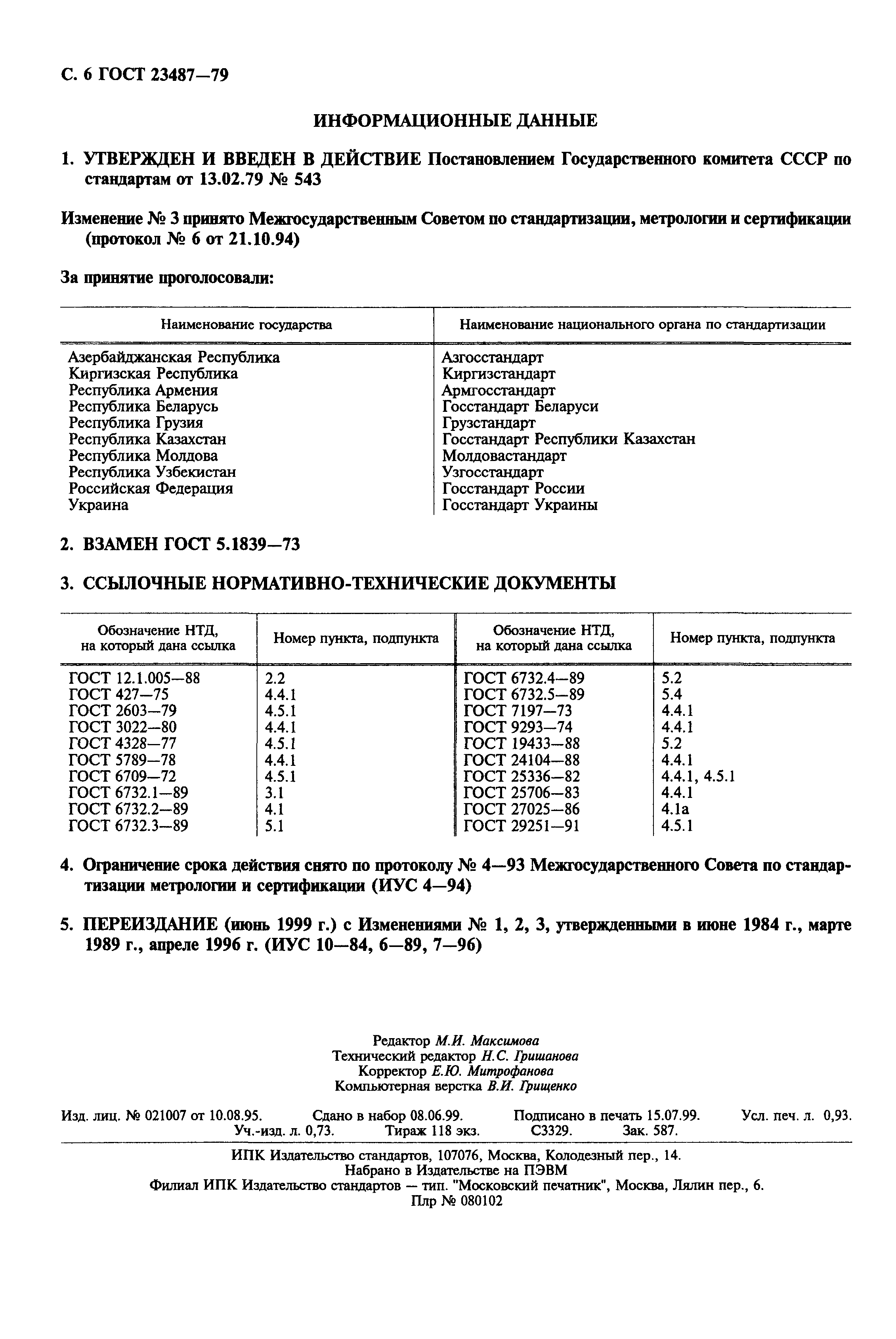 ГОСТ 23487-79