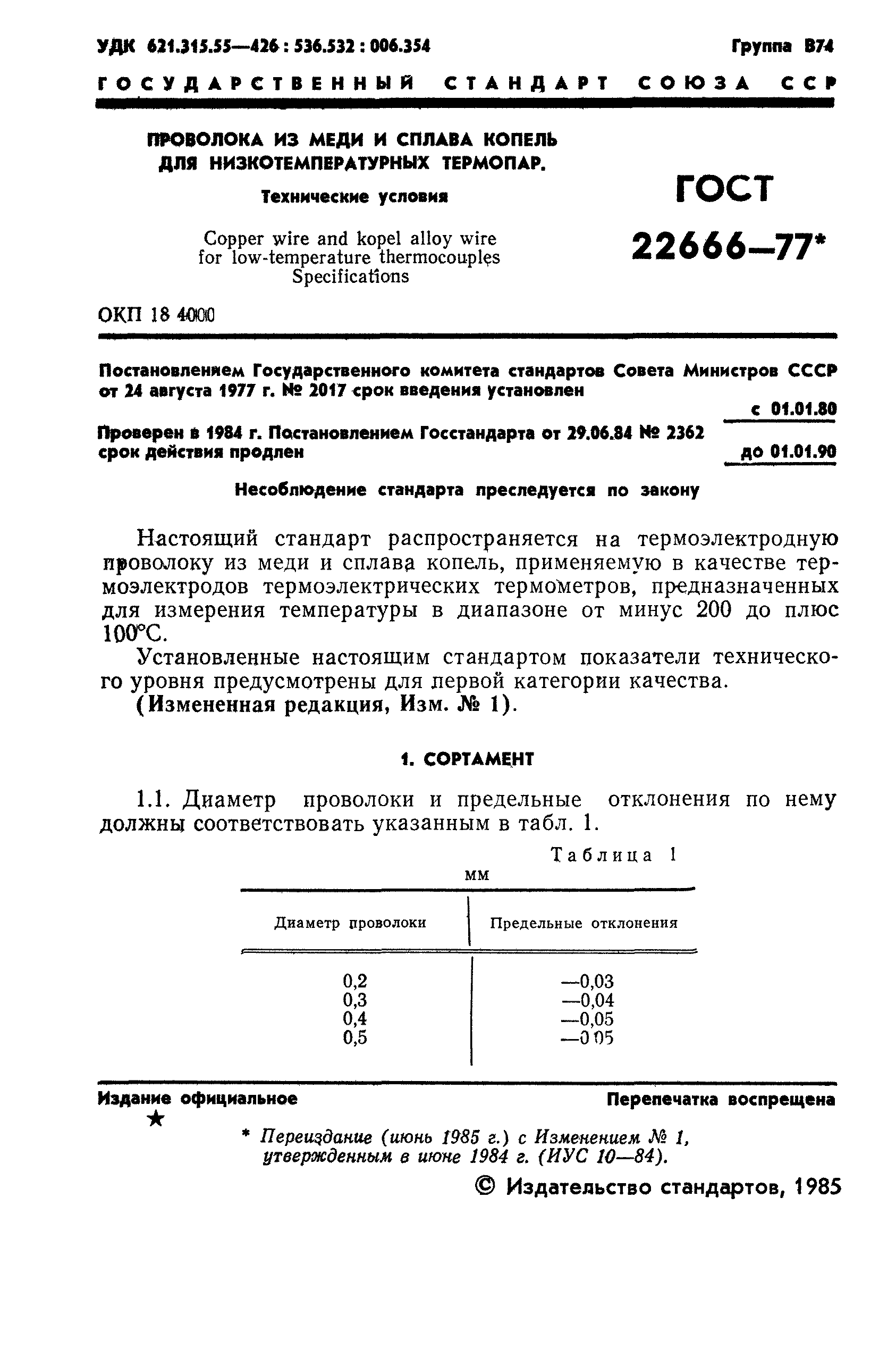 ГОСТ 22666-77