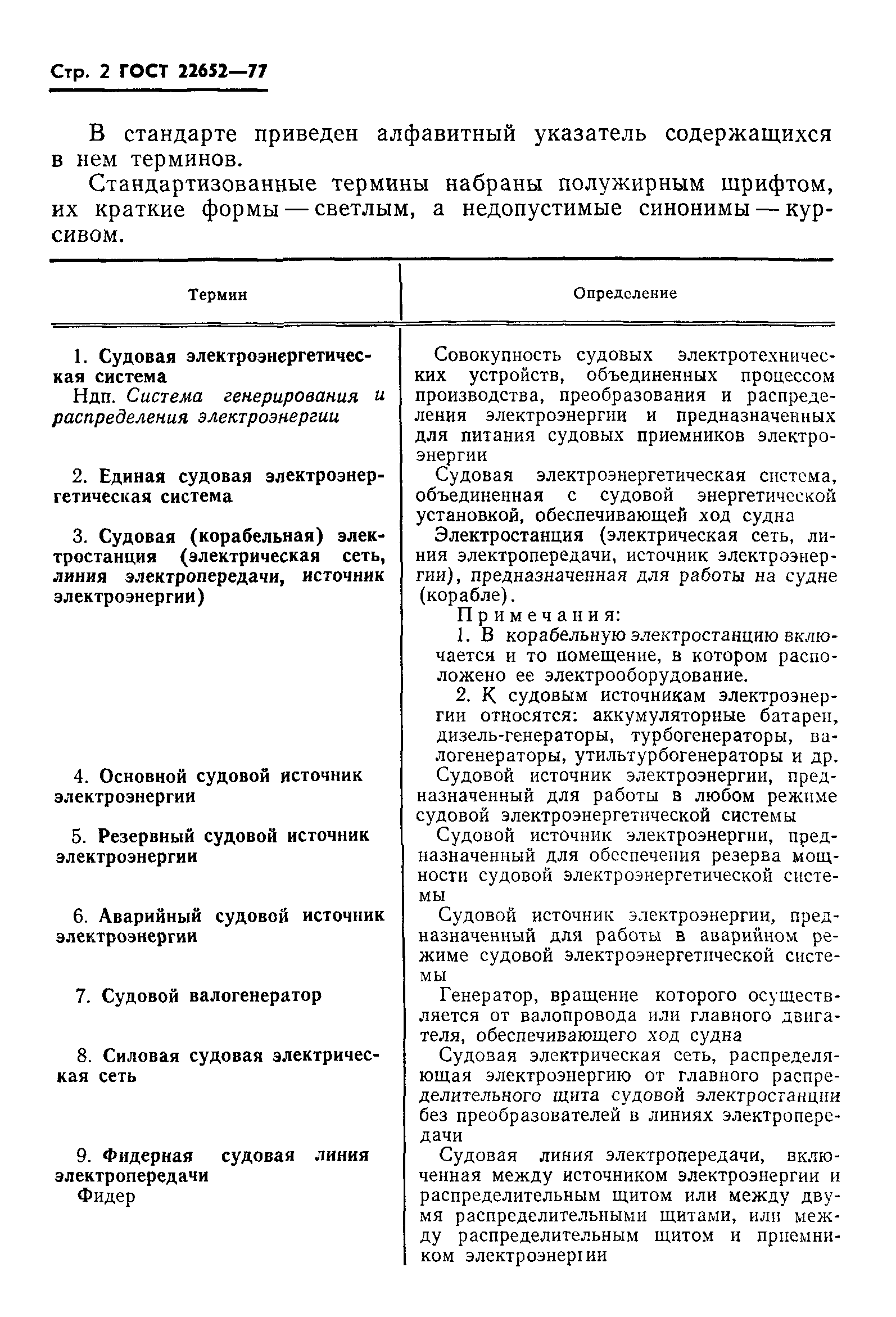 ГОСТ 22652-77