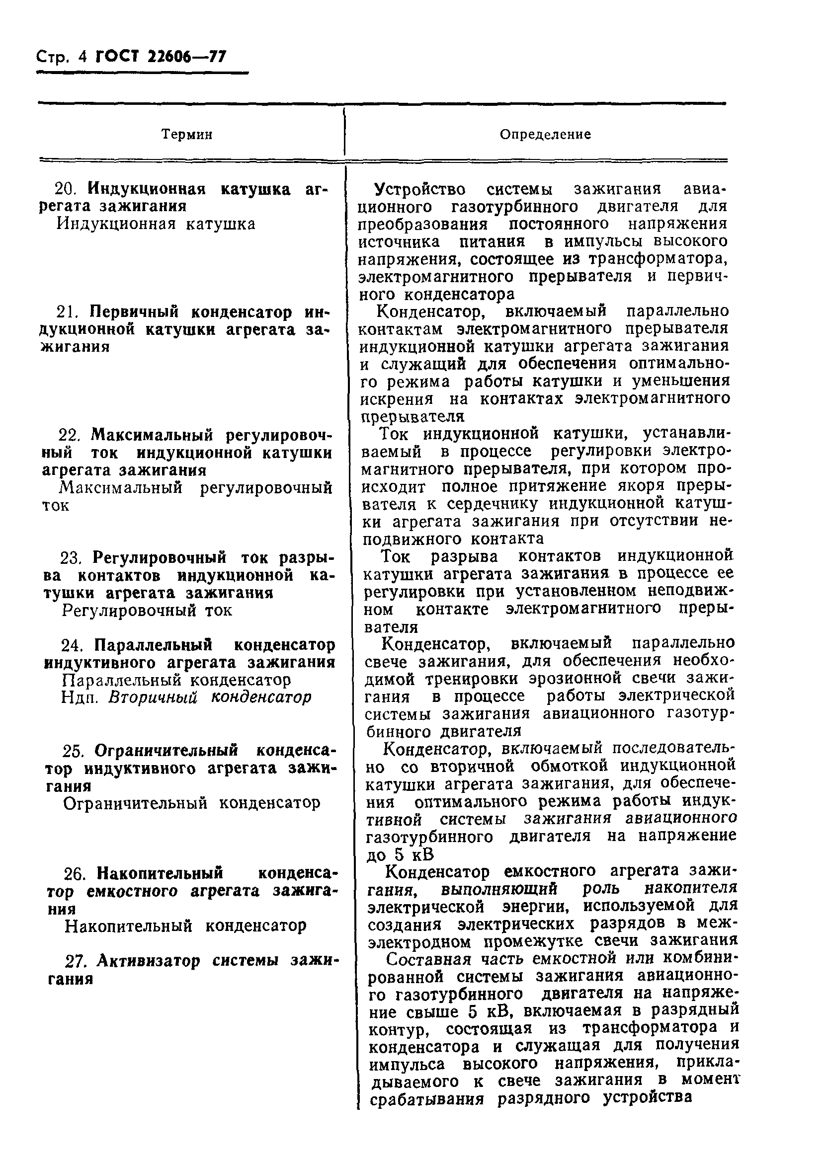 ГОСТ 22606-77