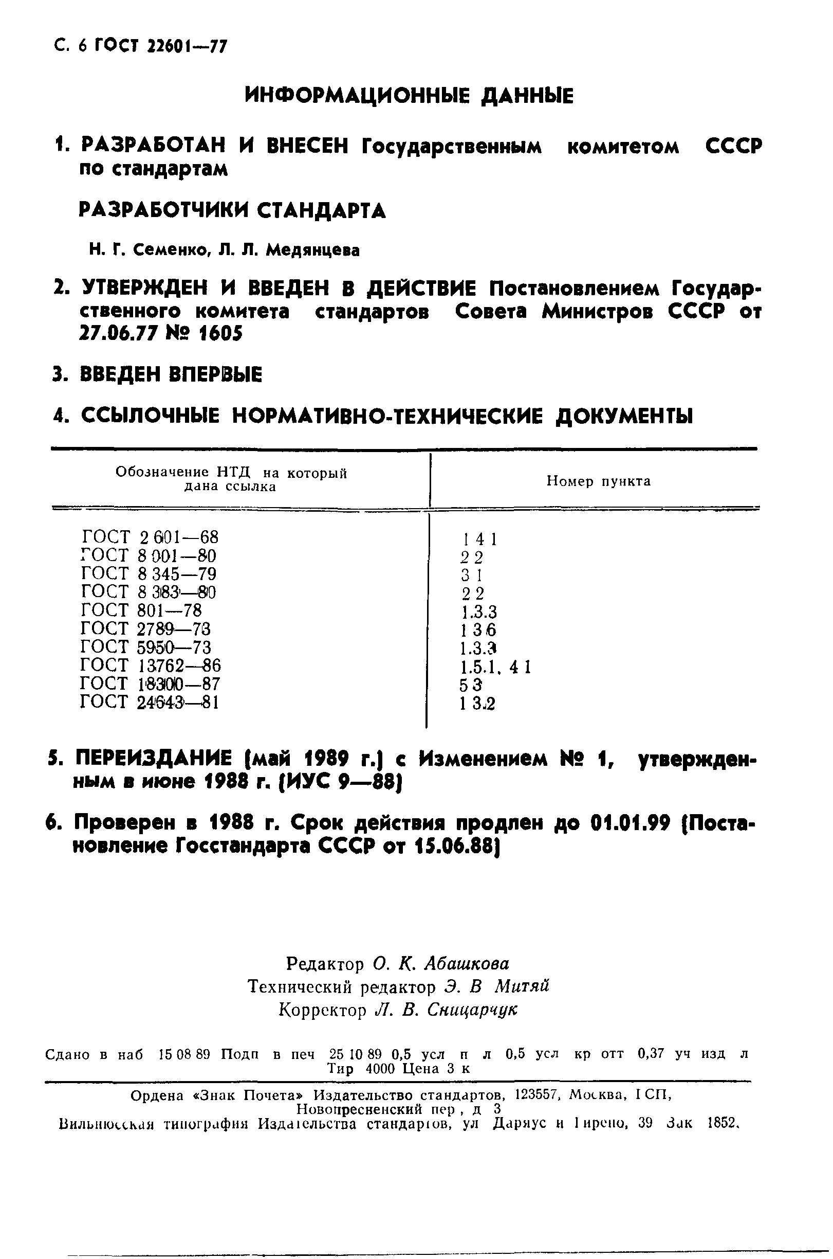 ГОСТ 22601-77