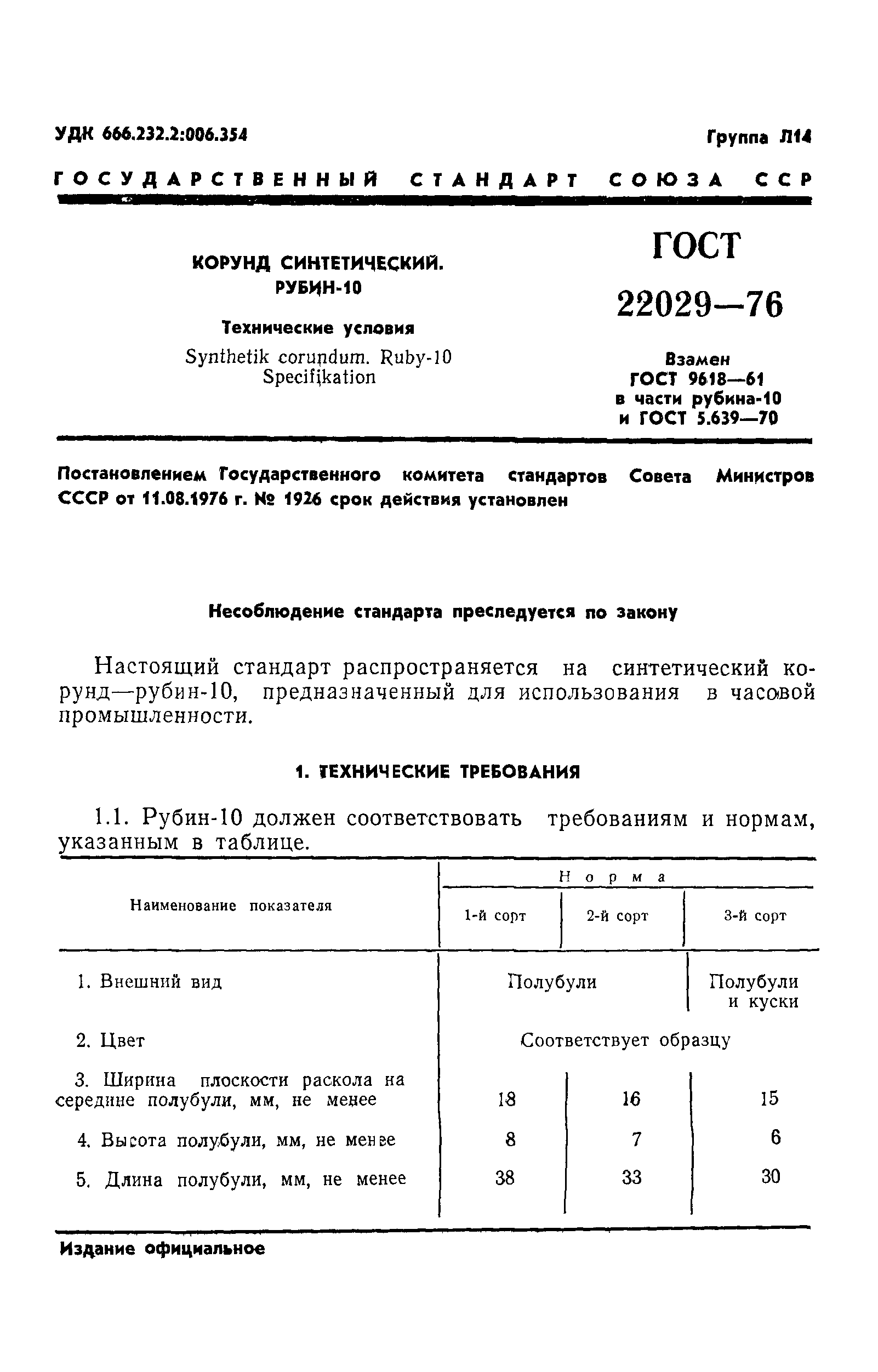 ГОСТ 22029-76