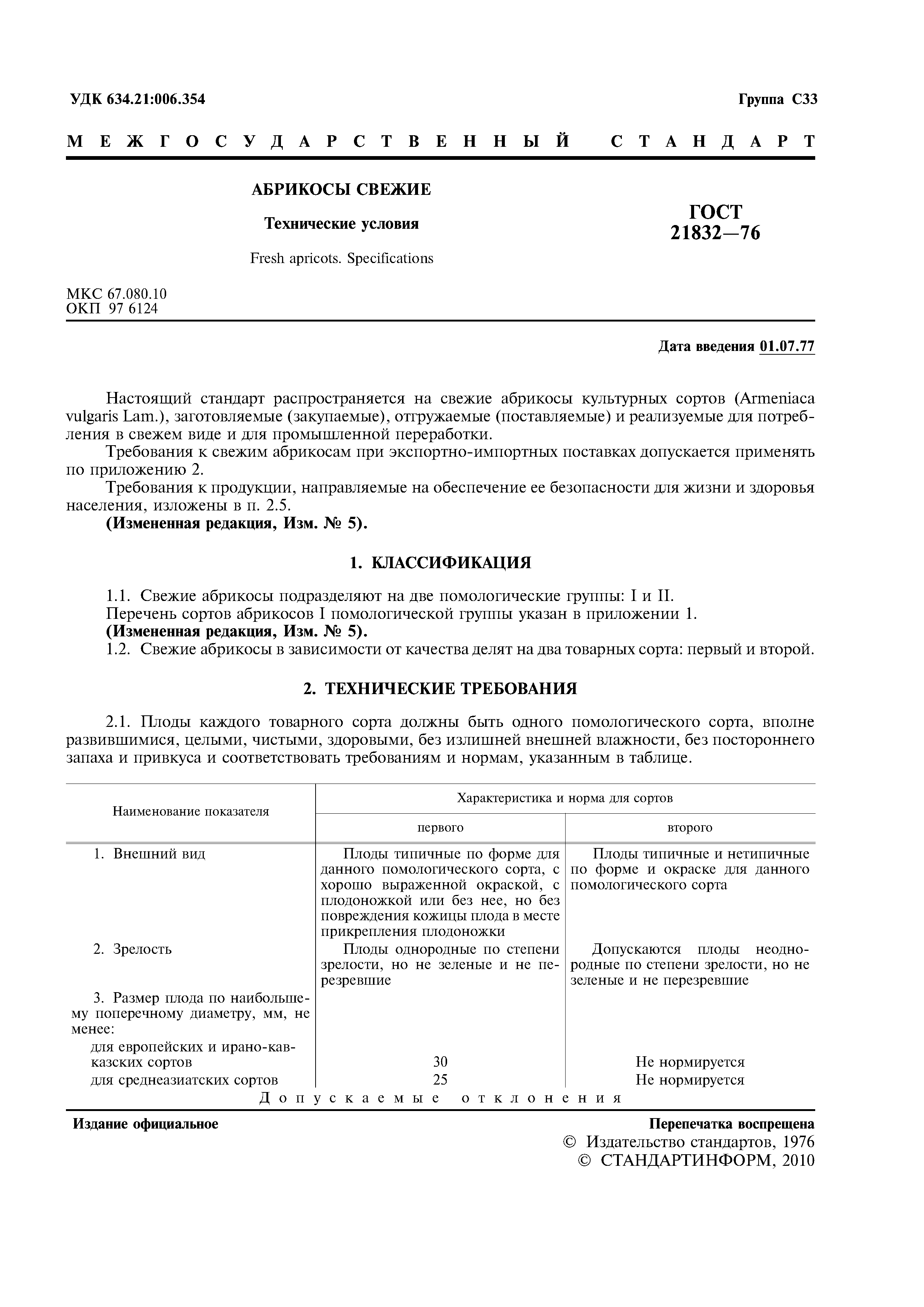 ГОСТ 21832-76