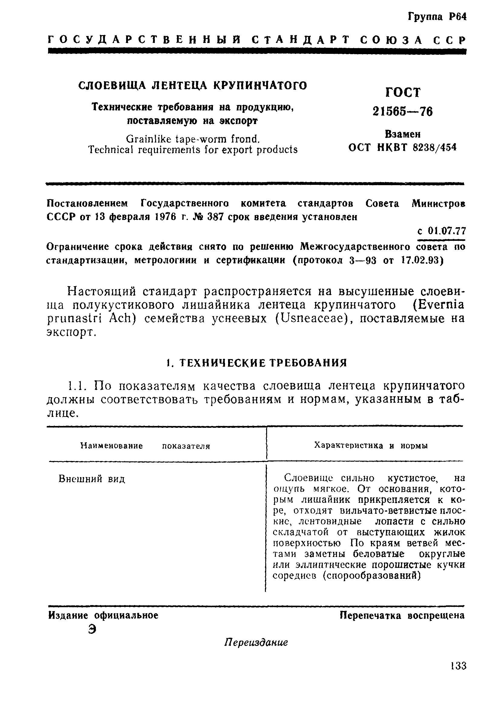 ГОСТ 21565-76
