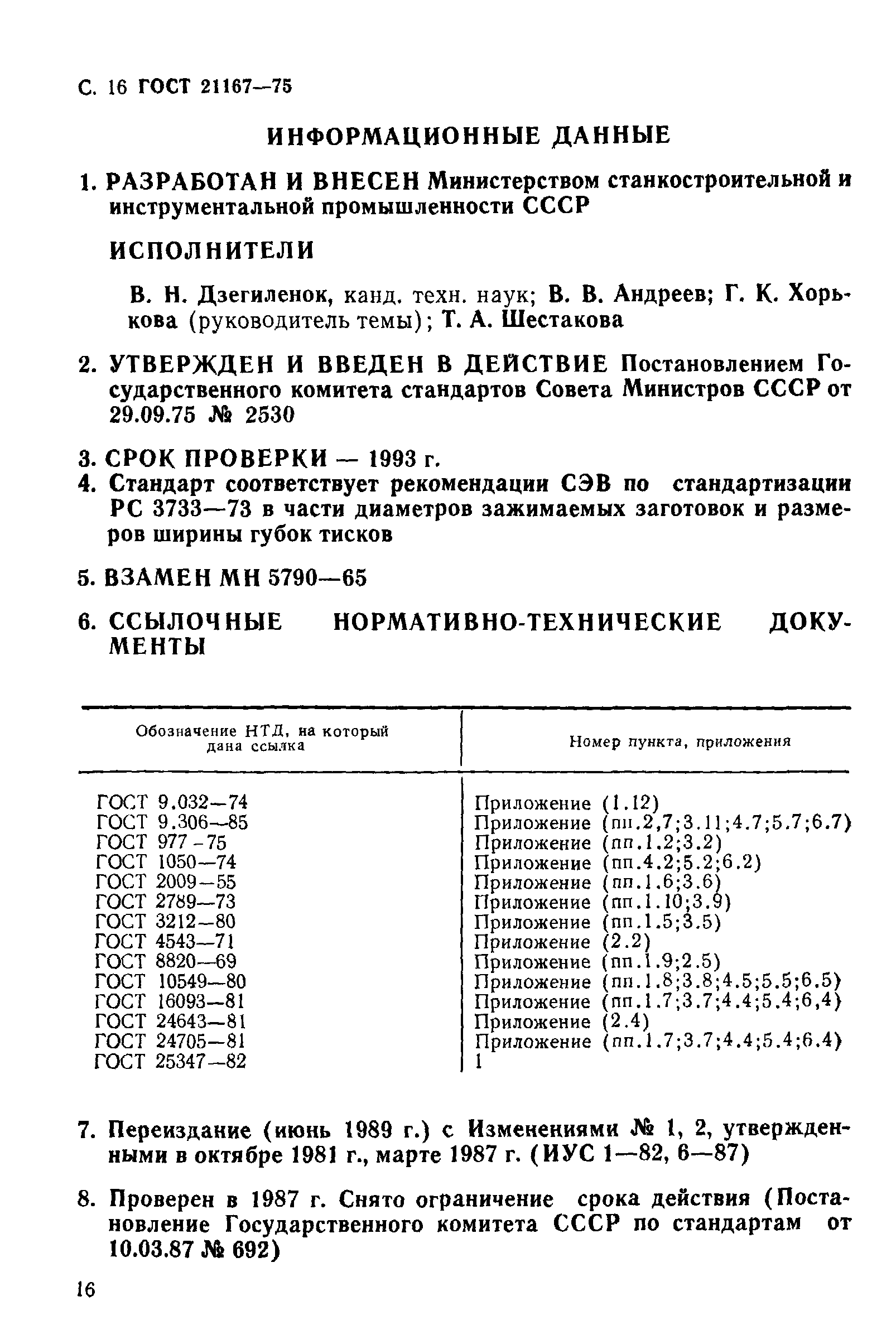 ГОСТ 21167-75
