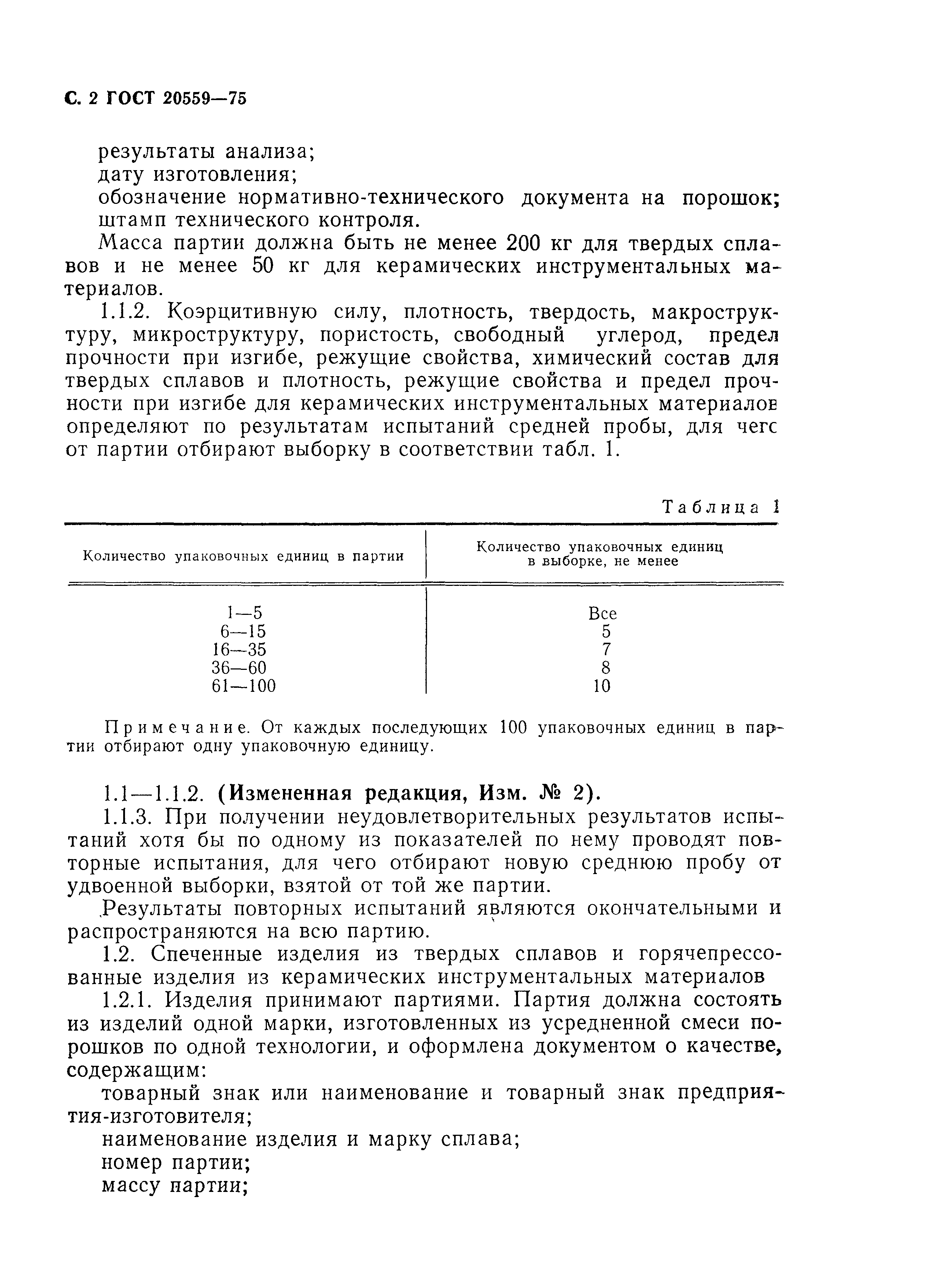 ГОСТ 20559-75