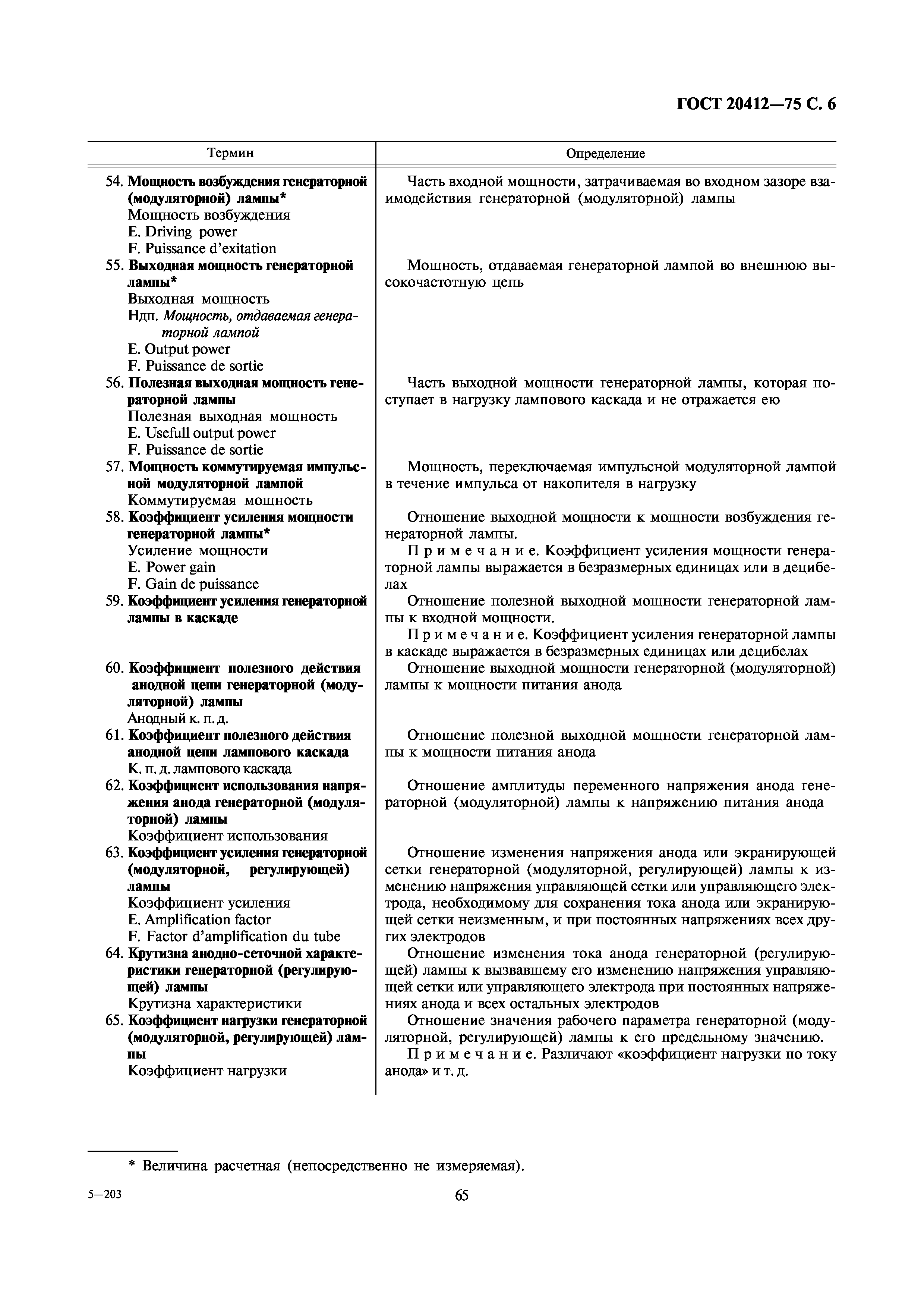 ГОСТ 20412-75