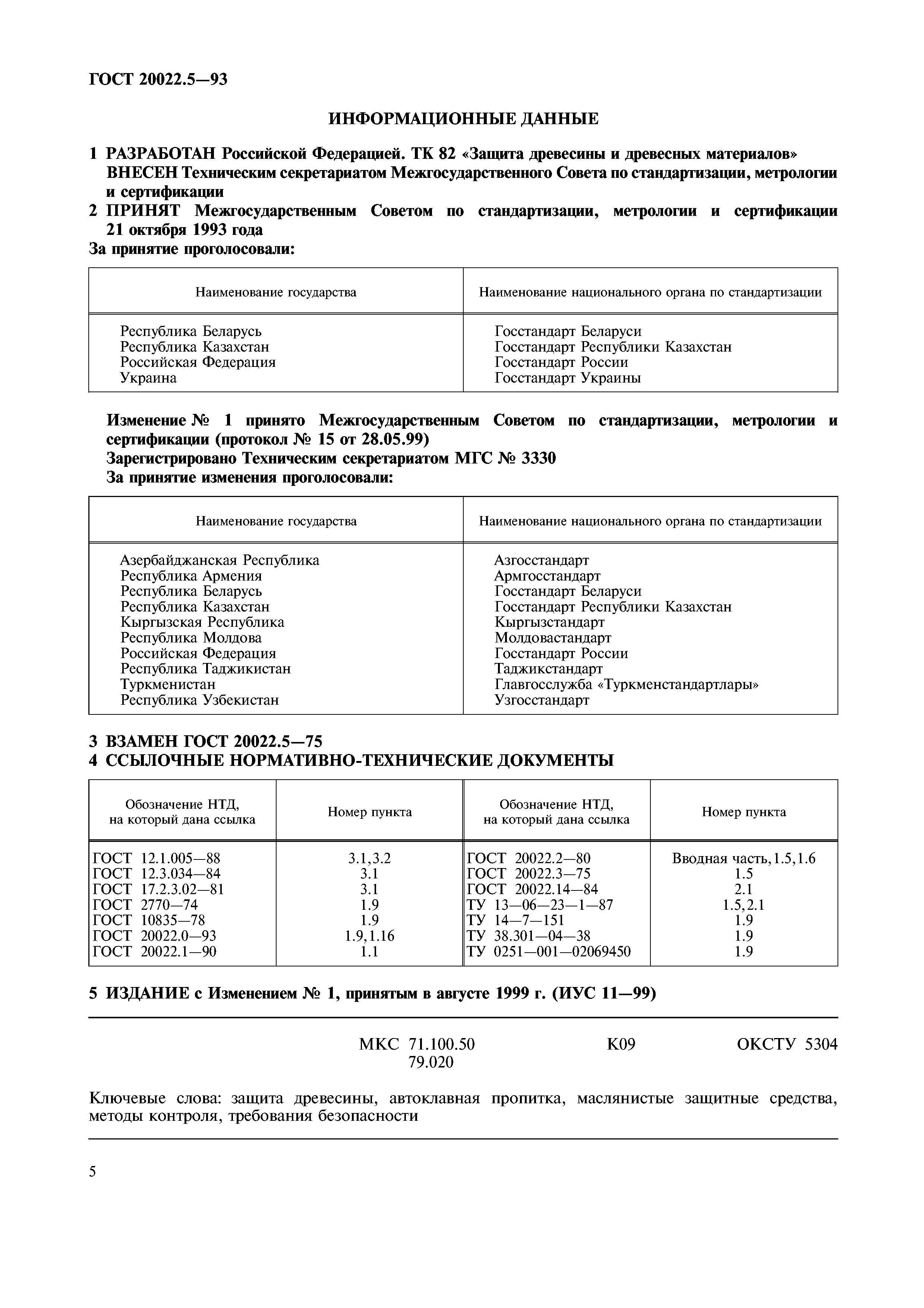 ГОСТ 20022.5-93