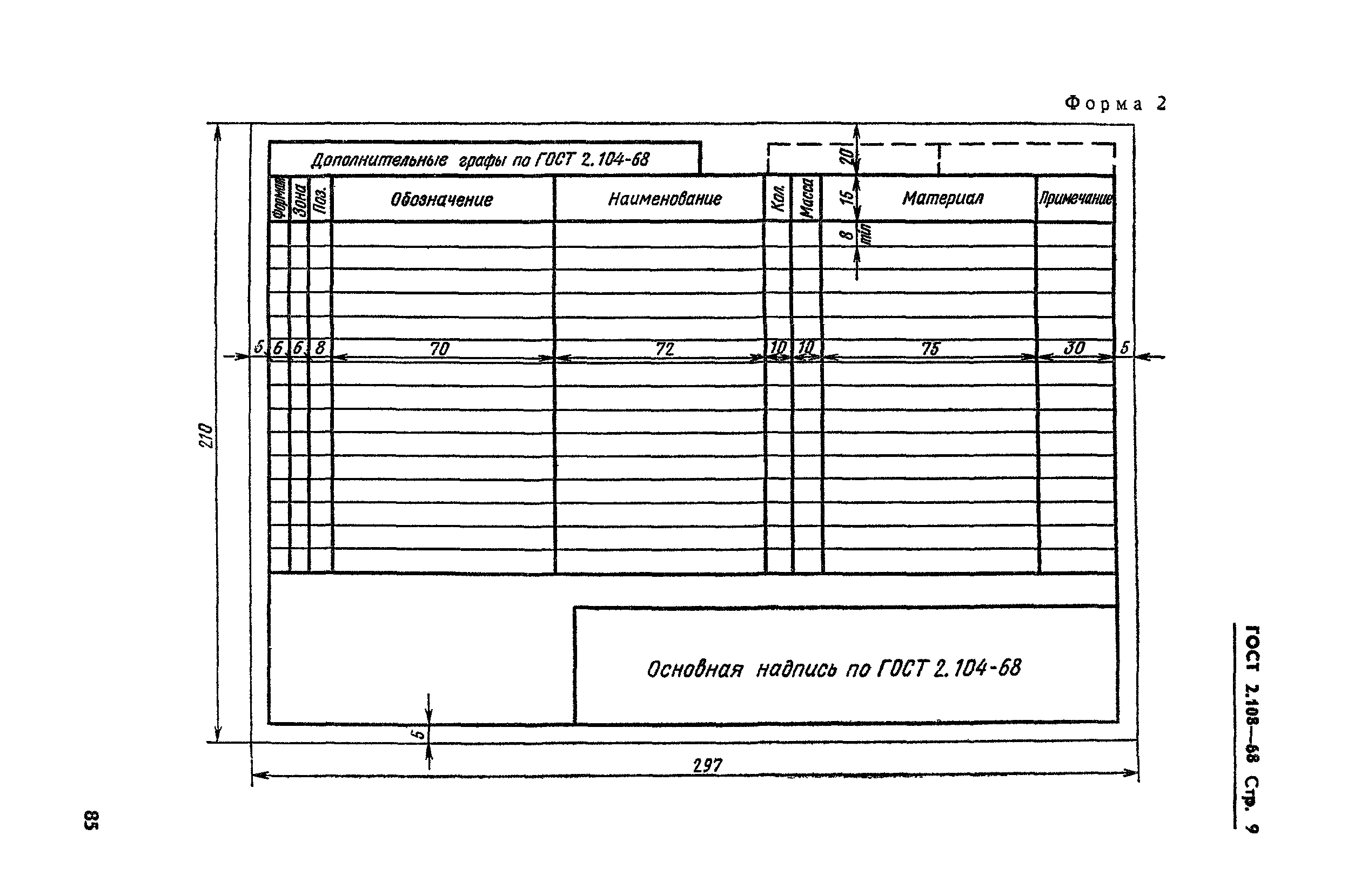 ГОСТ 2.108-68