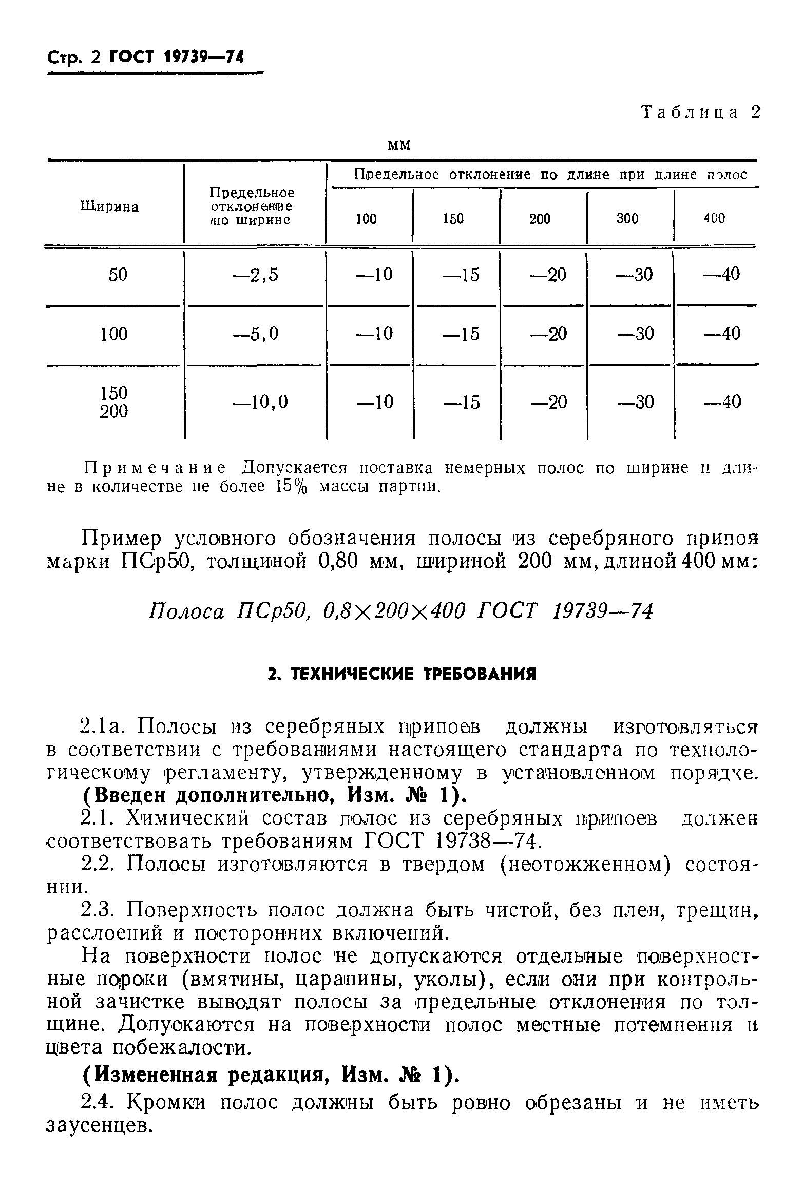 ГОСТ 19739-74