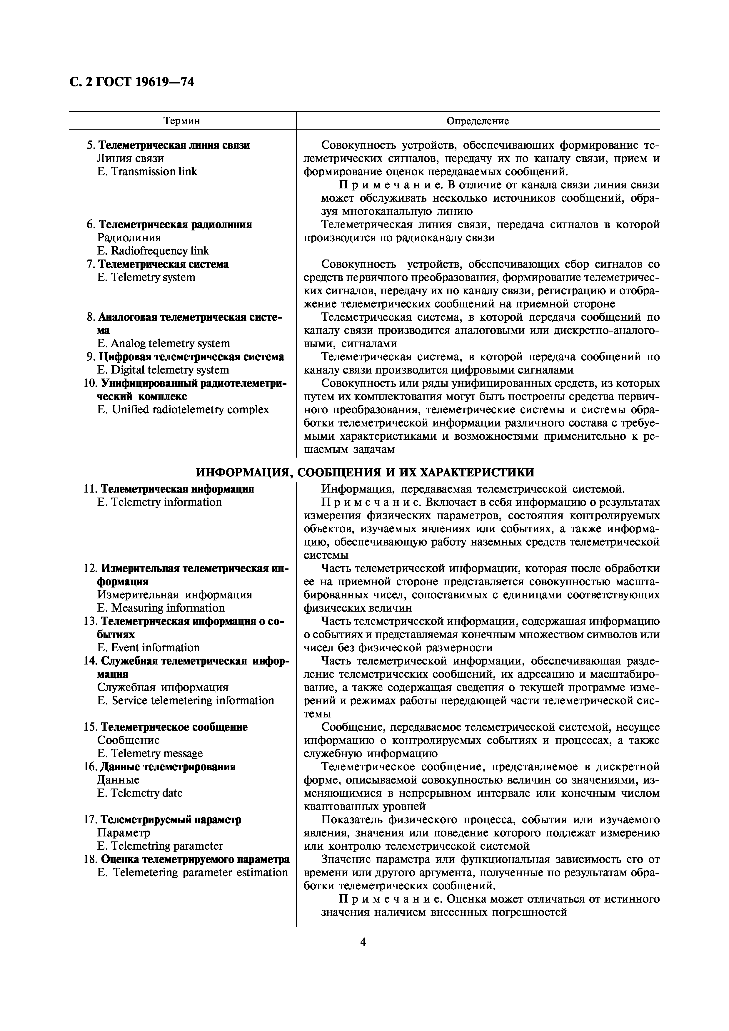 ГОСТ 19619-74
