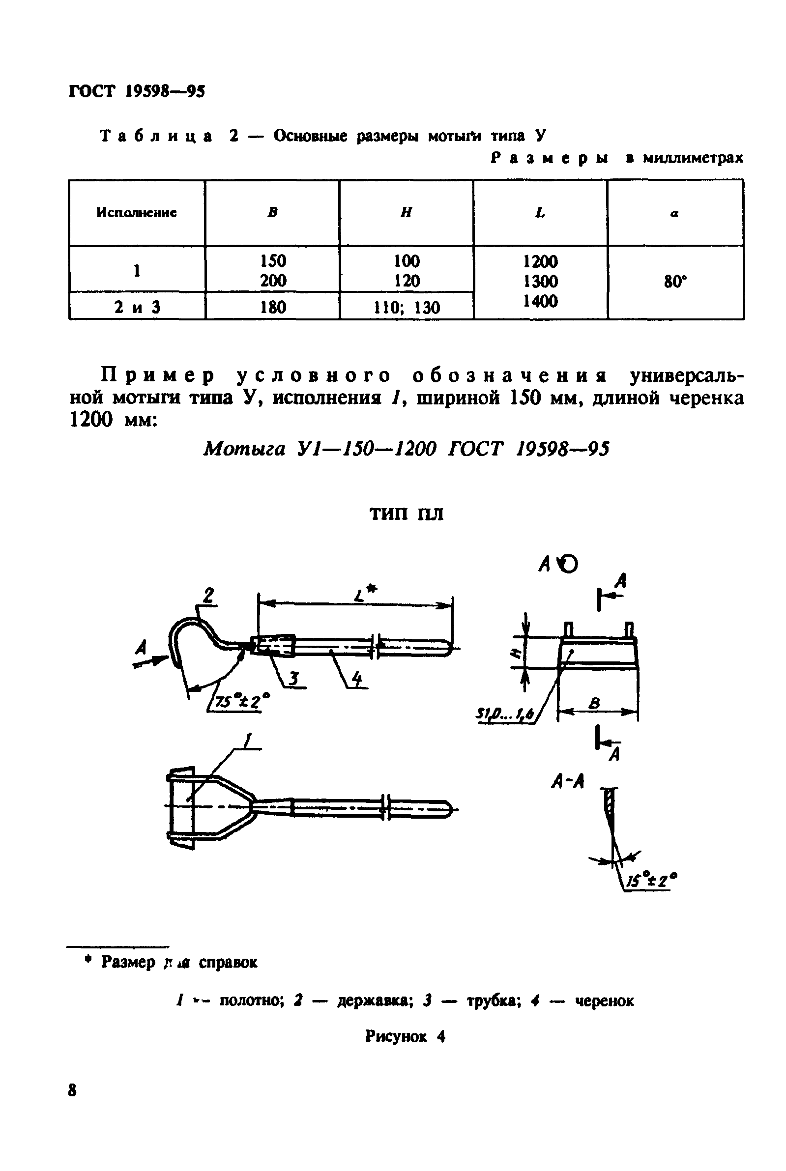 ГОСТ 19598-95