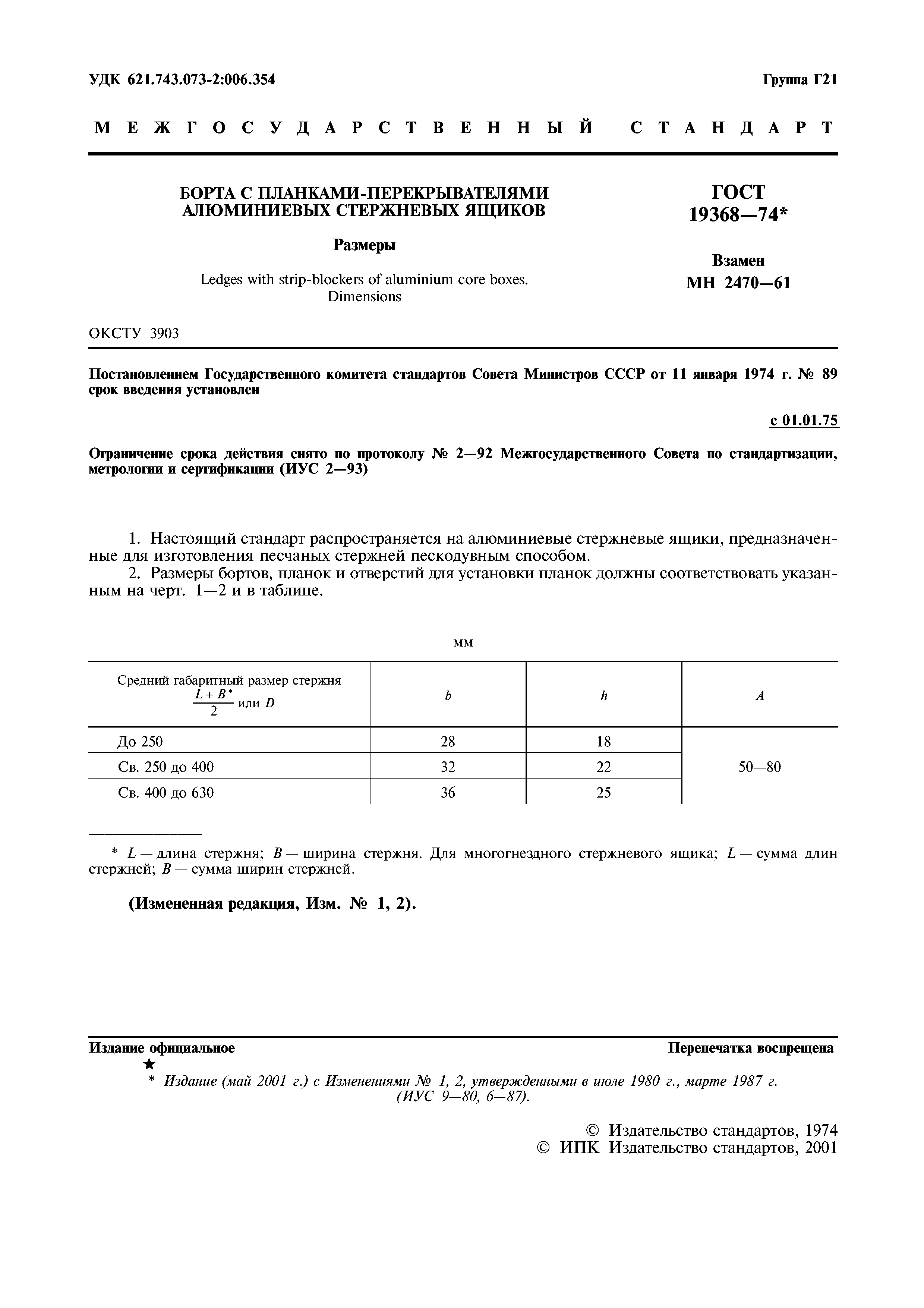 ГОСТ 19368-74