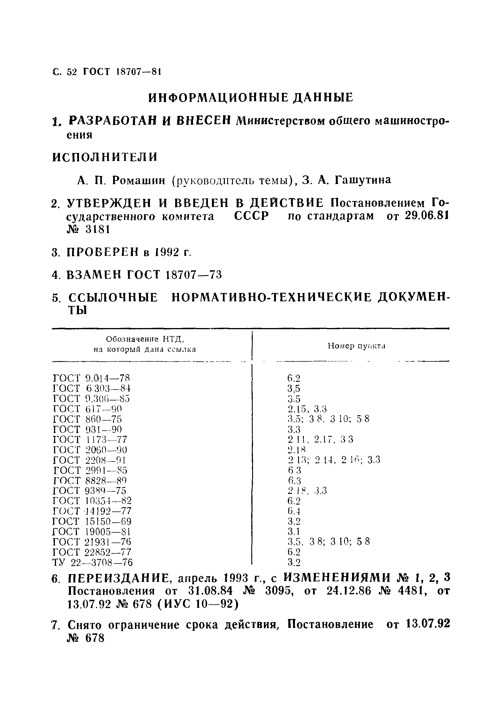 ГОСТ 18707-81