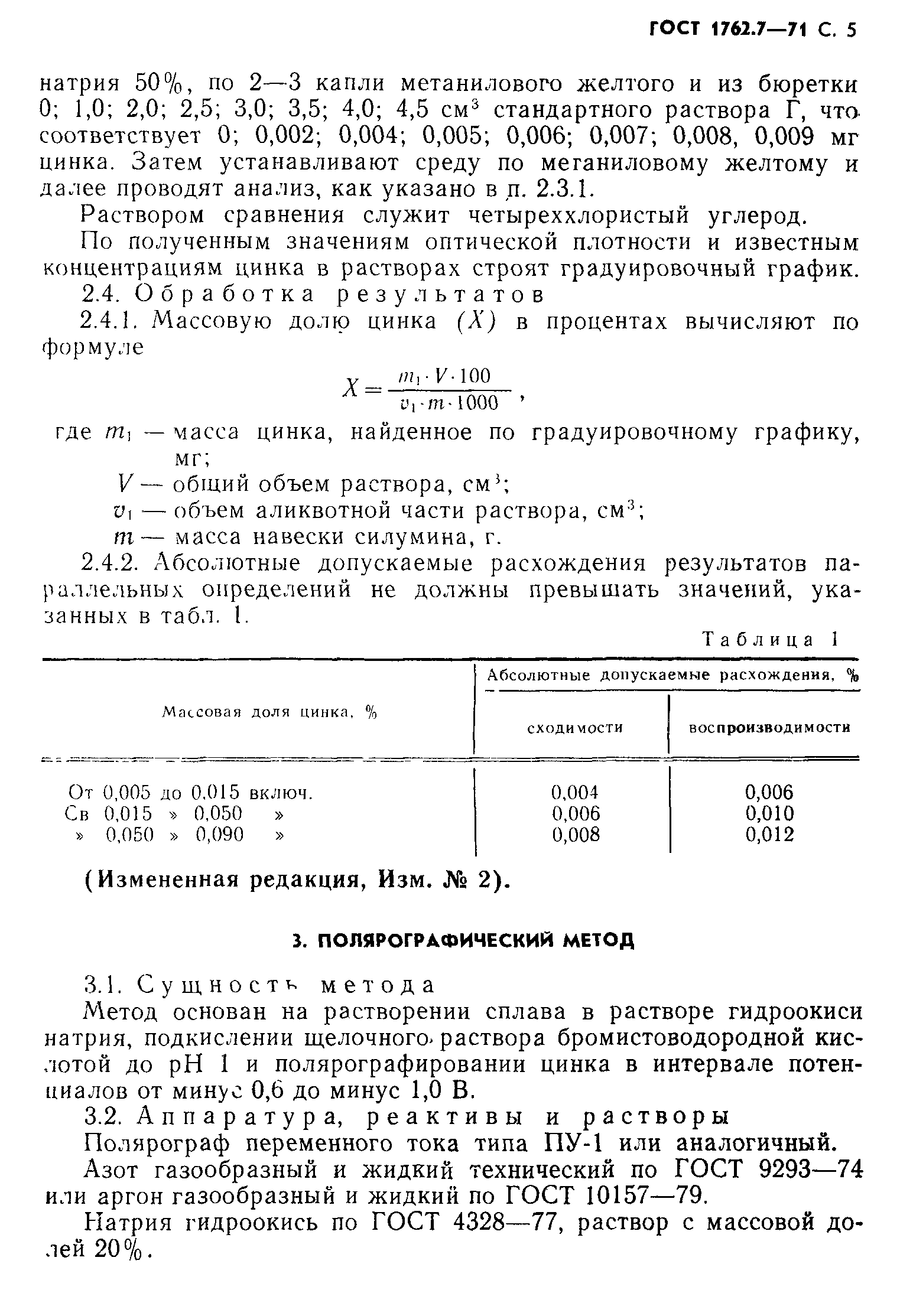 ГОСТ 1762.7-71