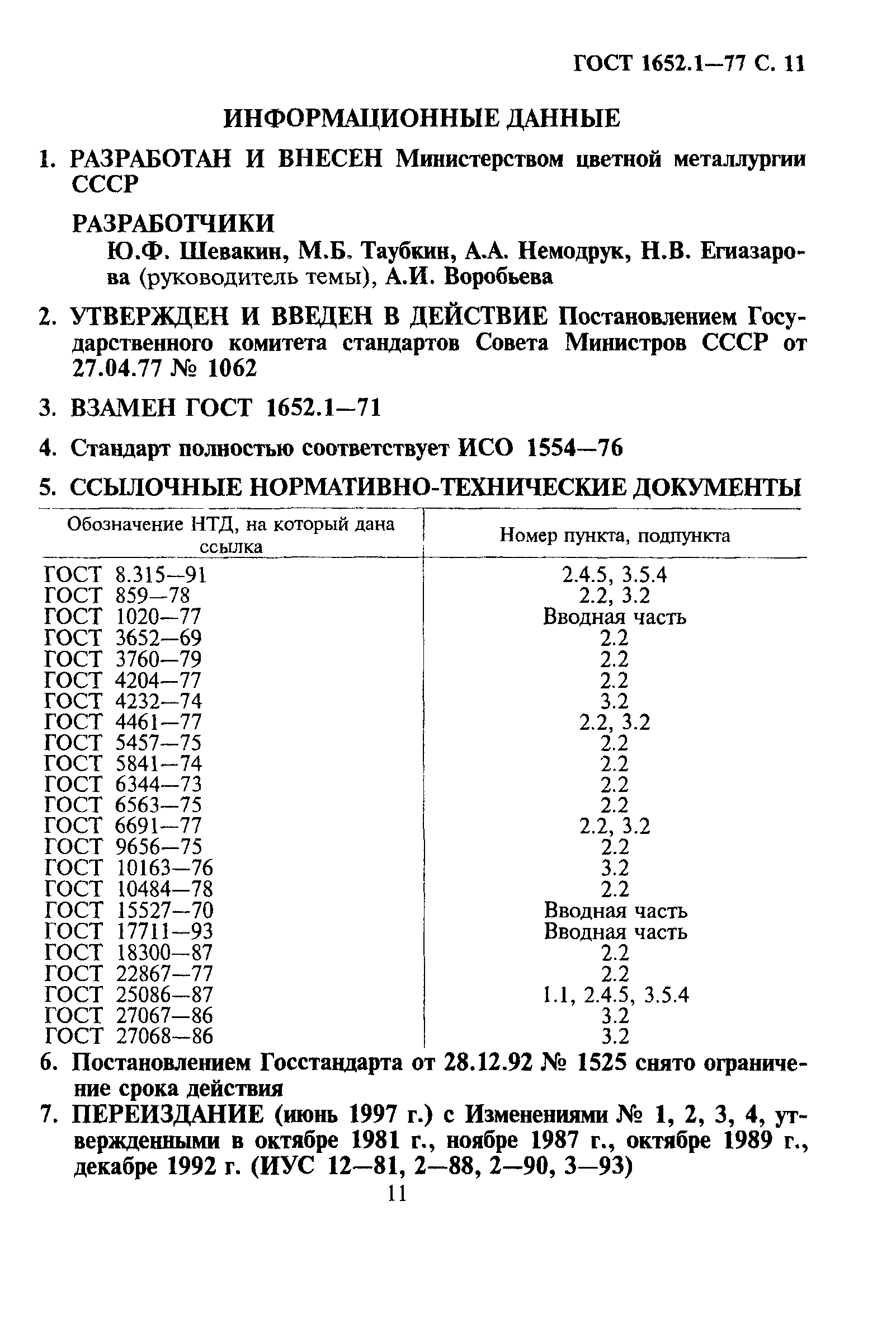 ГОСТ 1652.1-77