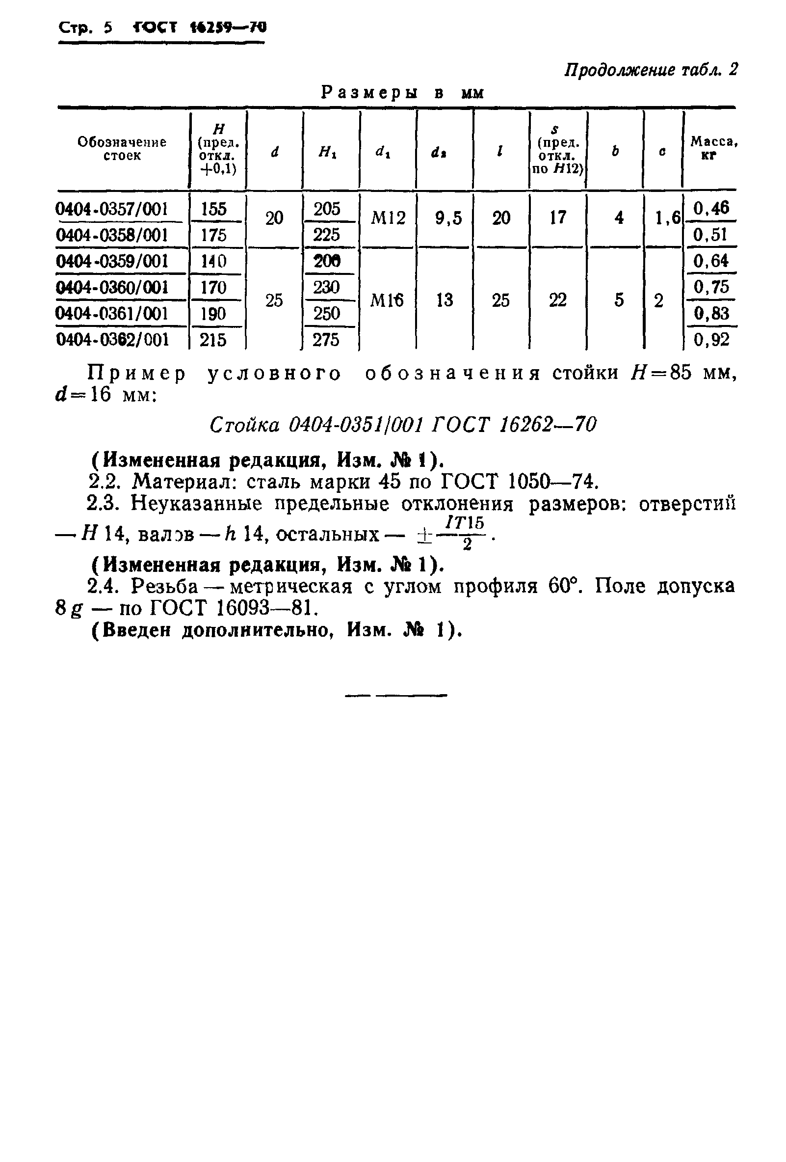 ГОСТ 16259-70