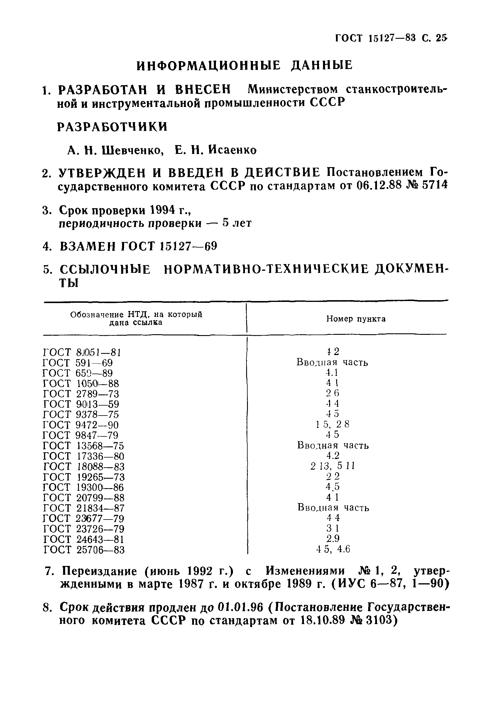ГОСТ 15127-83