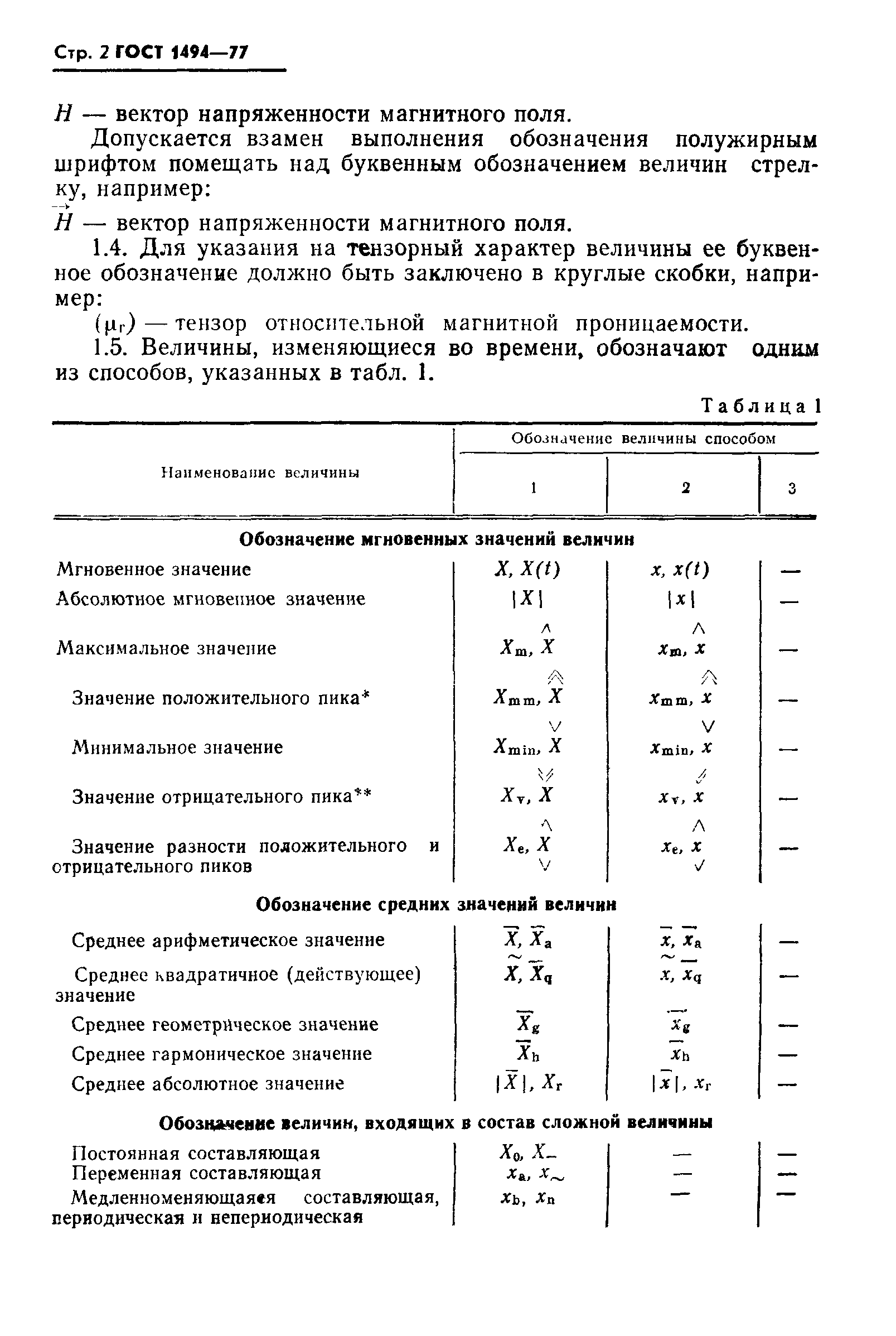 ГОСТ 1494-77