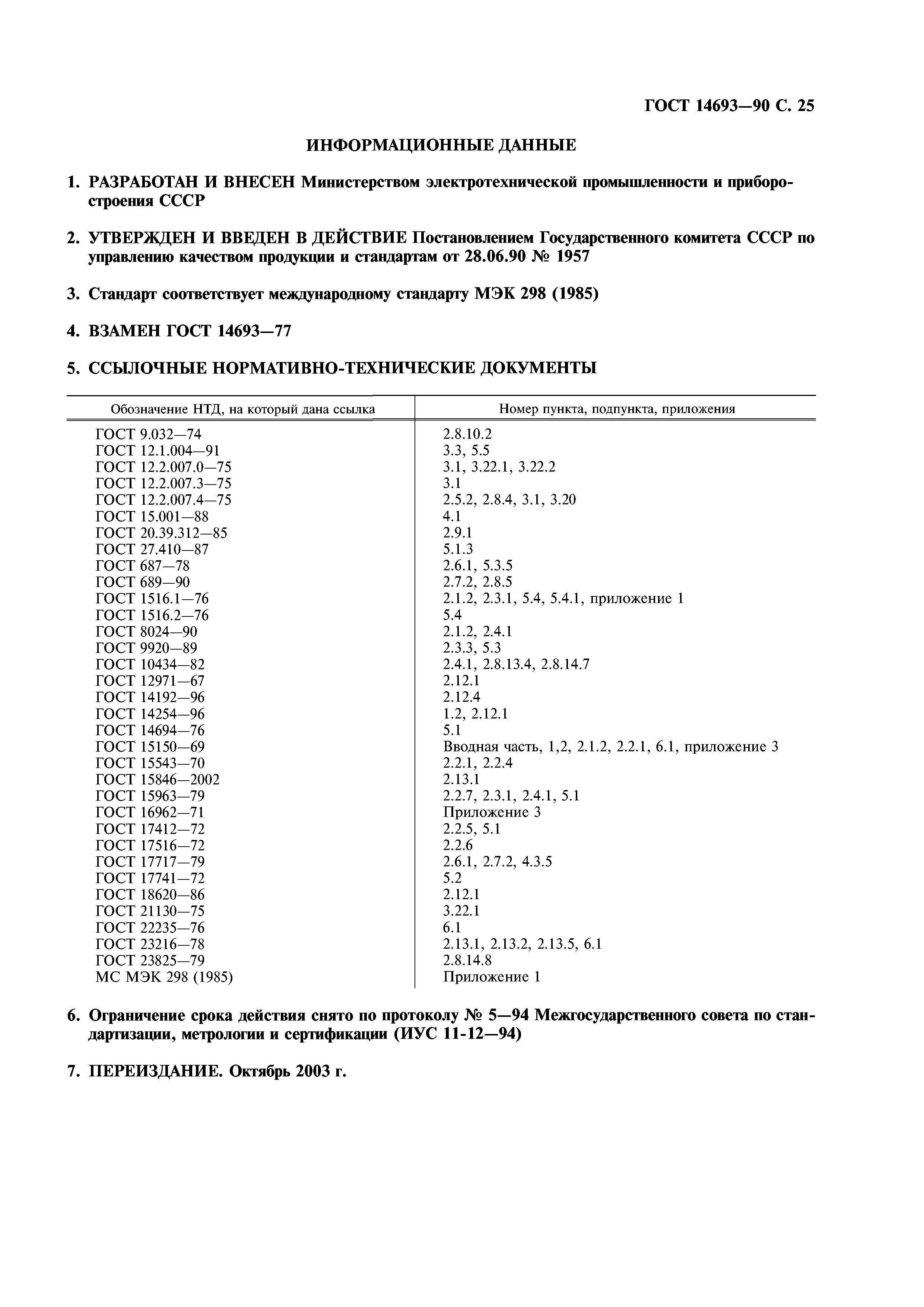 ГОСТ 14693-90