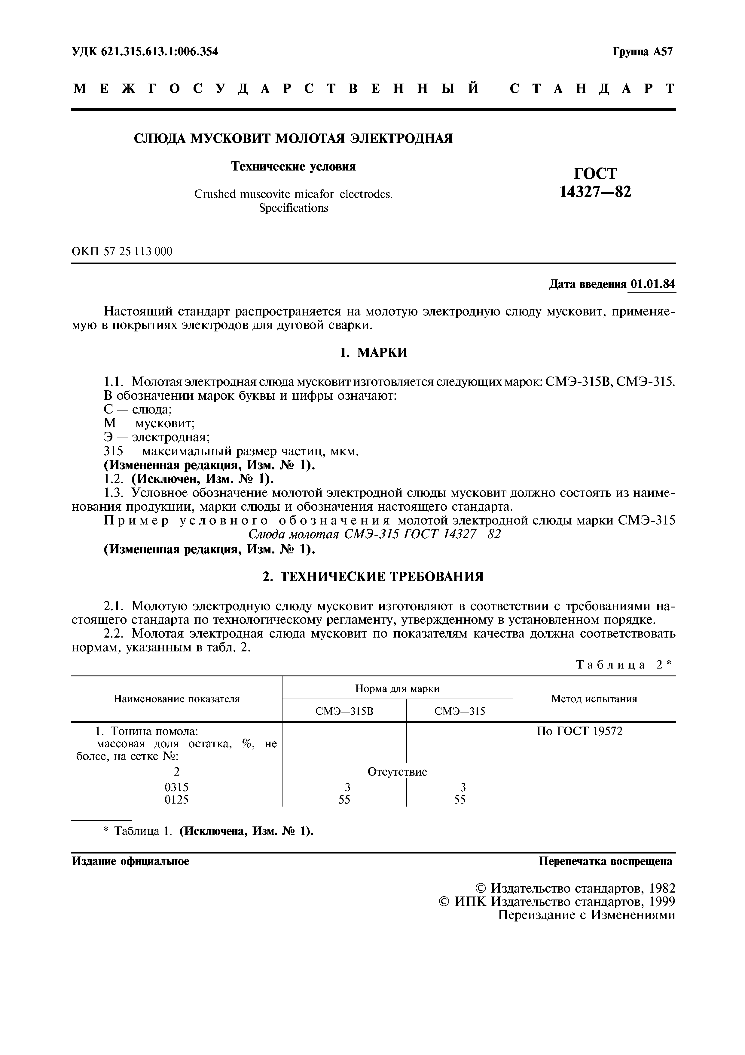 ГОСТ 14327-82