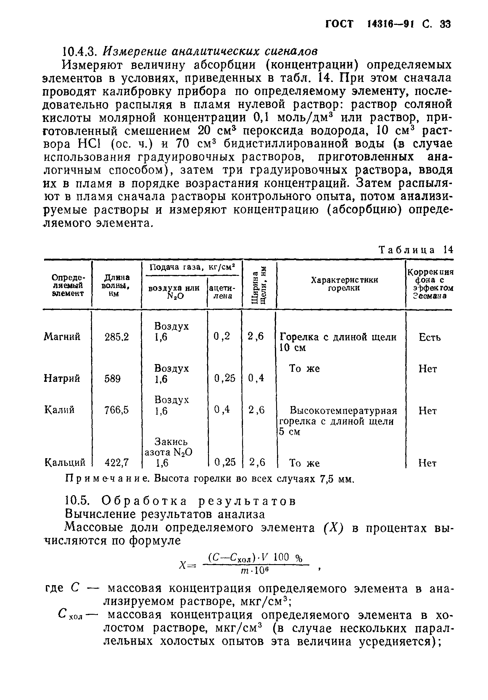 ГОСТ 14316-91