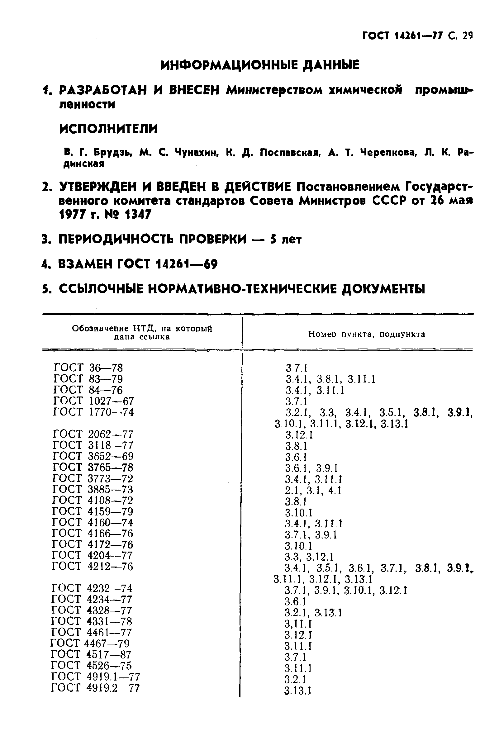 ГОСТ 14261-77