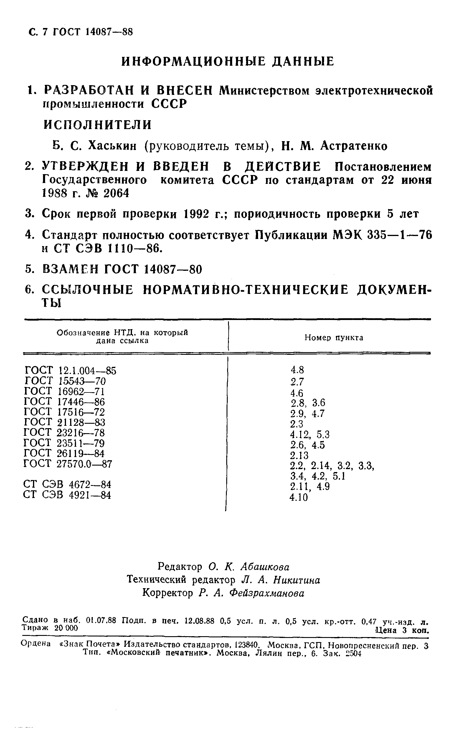 ГОСТ 14087-88